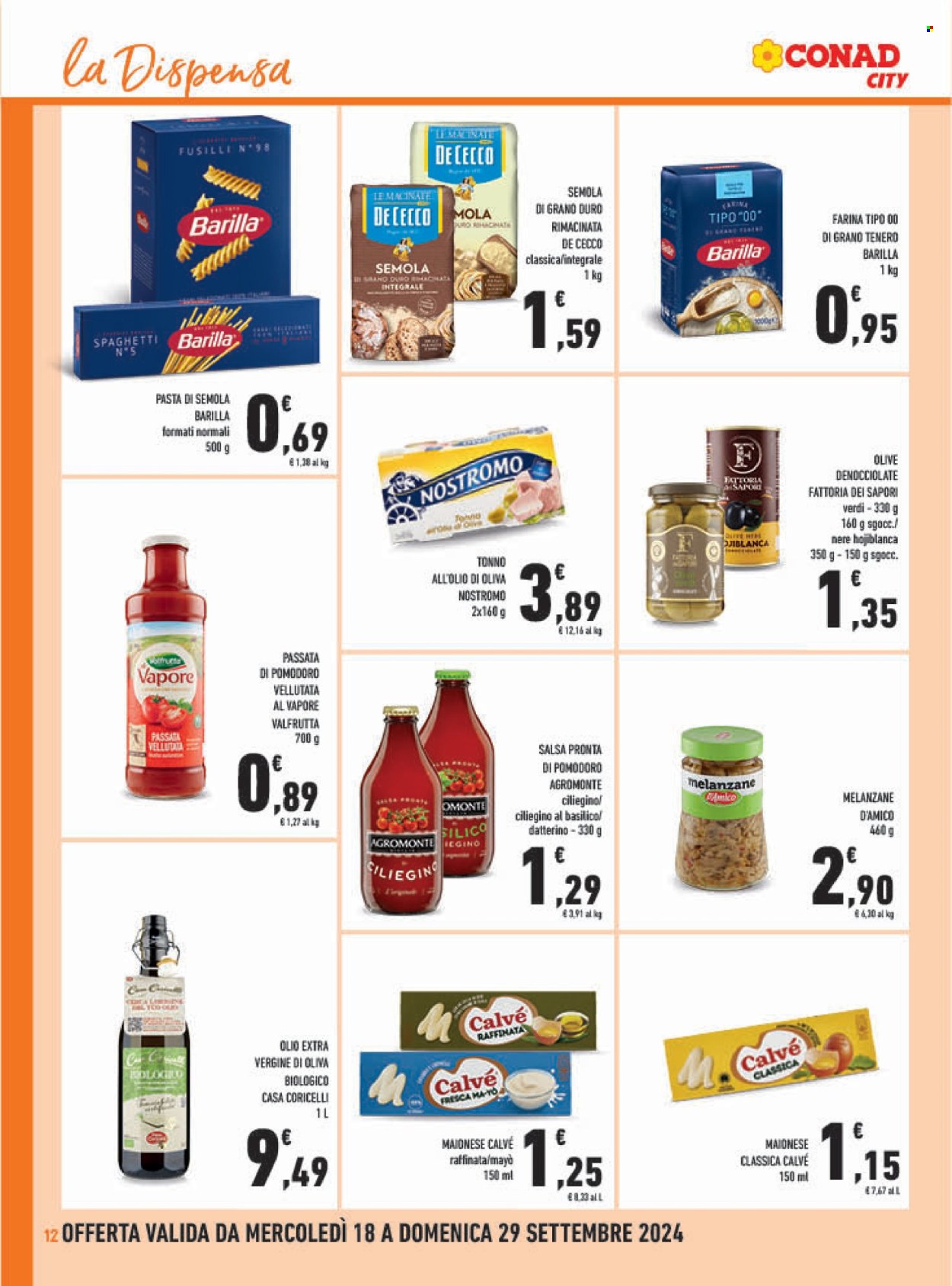 Volantino Conad City - 18/9/2024 - 29/9/2024. Pagina 12