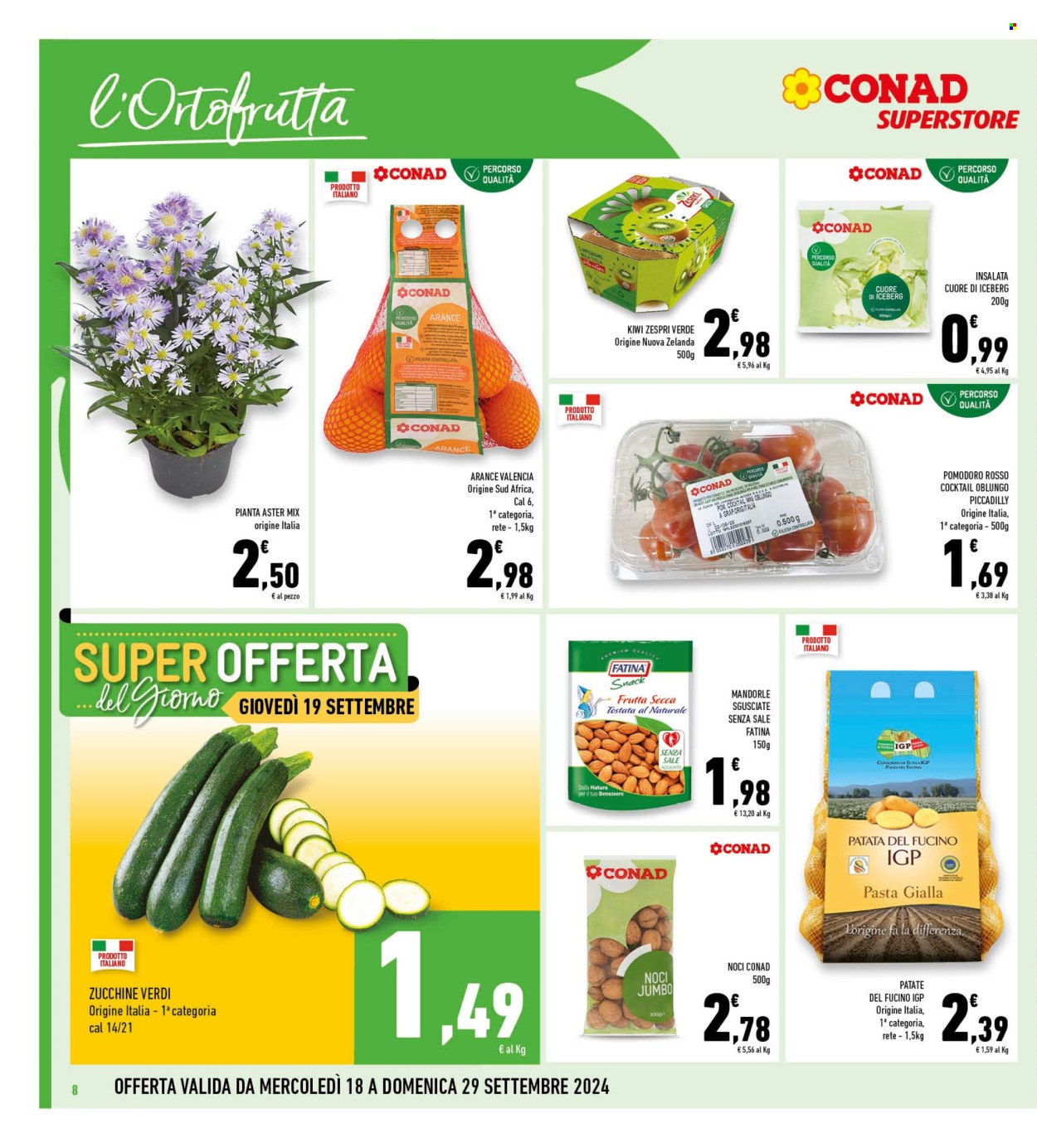 Volantino Conad Superstore - 18/9/2024 - 29/9/2024. Pagina 8