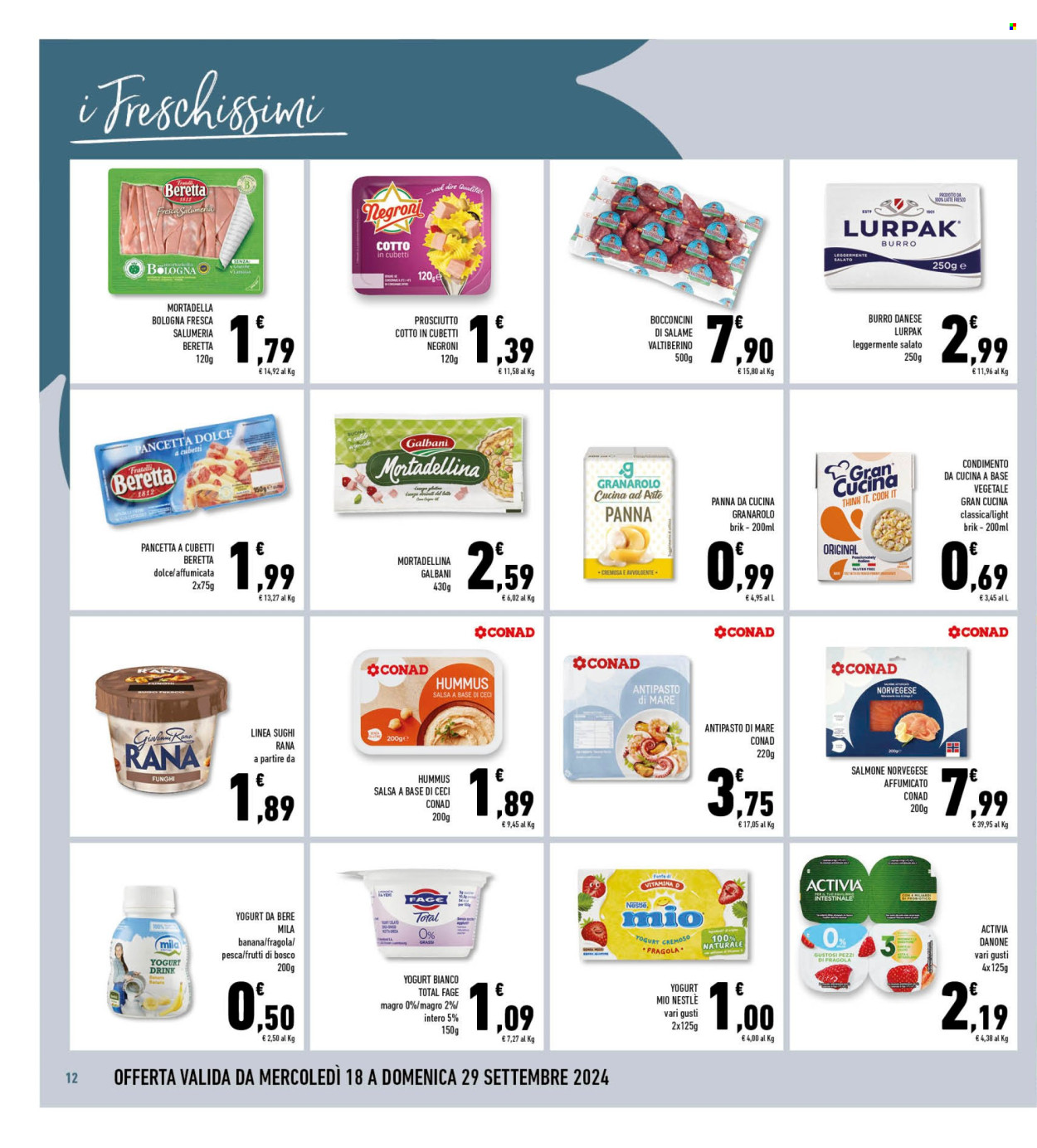 Volantino Conad Superstore - 18/9/2024 - 29/9/2024. Pagina 12
