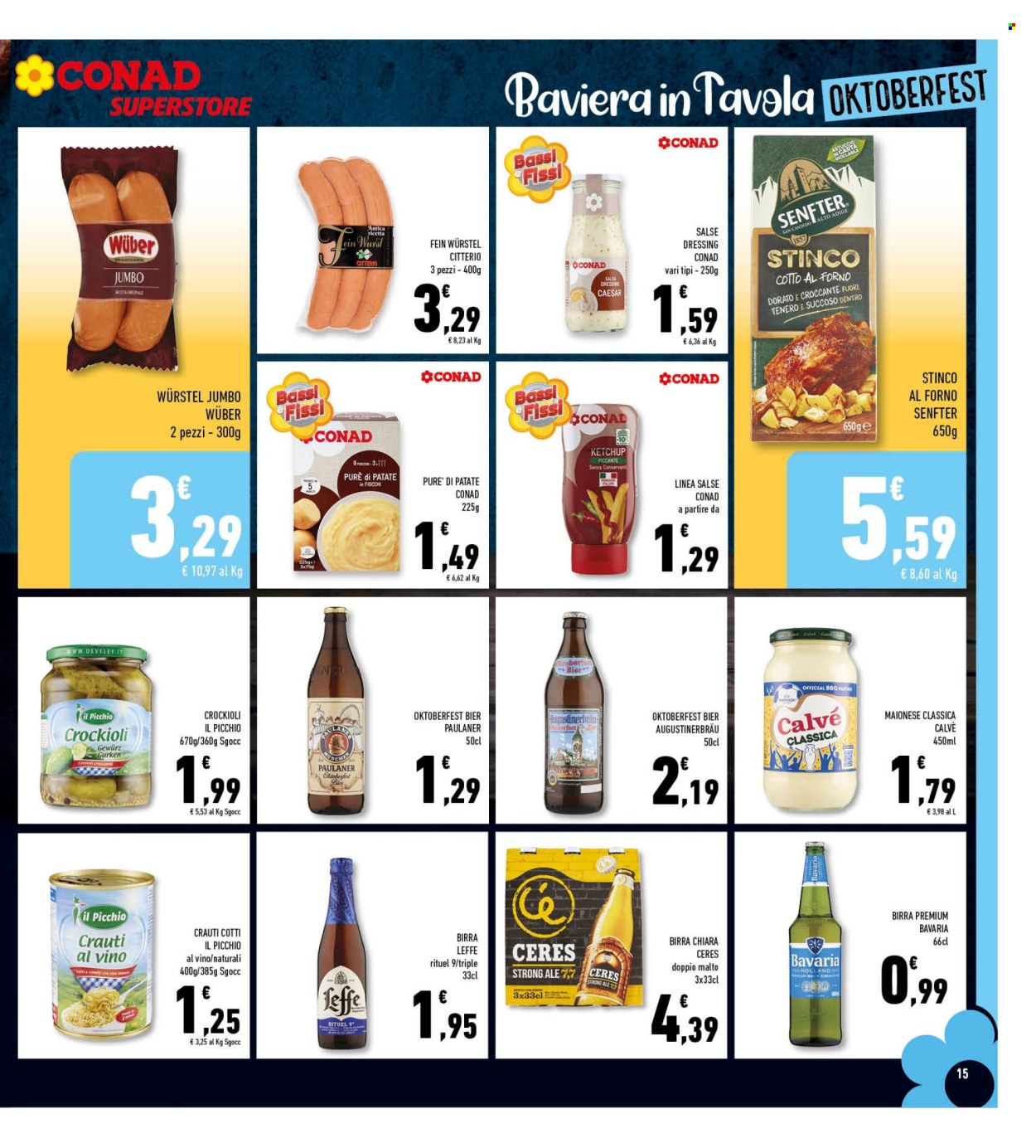 Volantino Conad Superstore - 18/9/2024 - 29/9/2024. Pagina 15