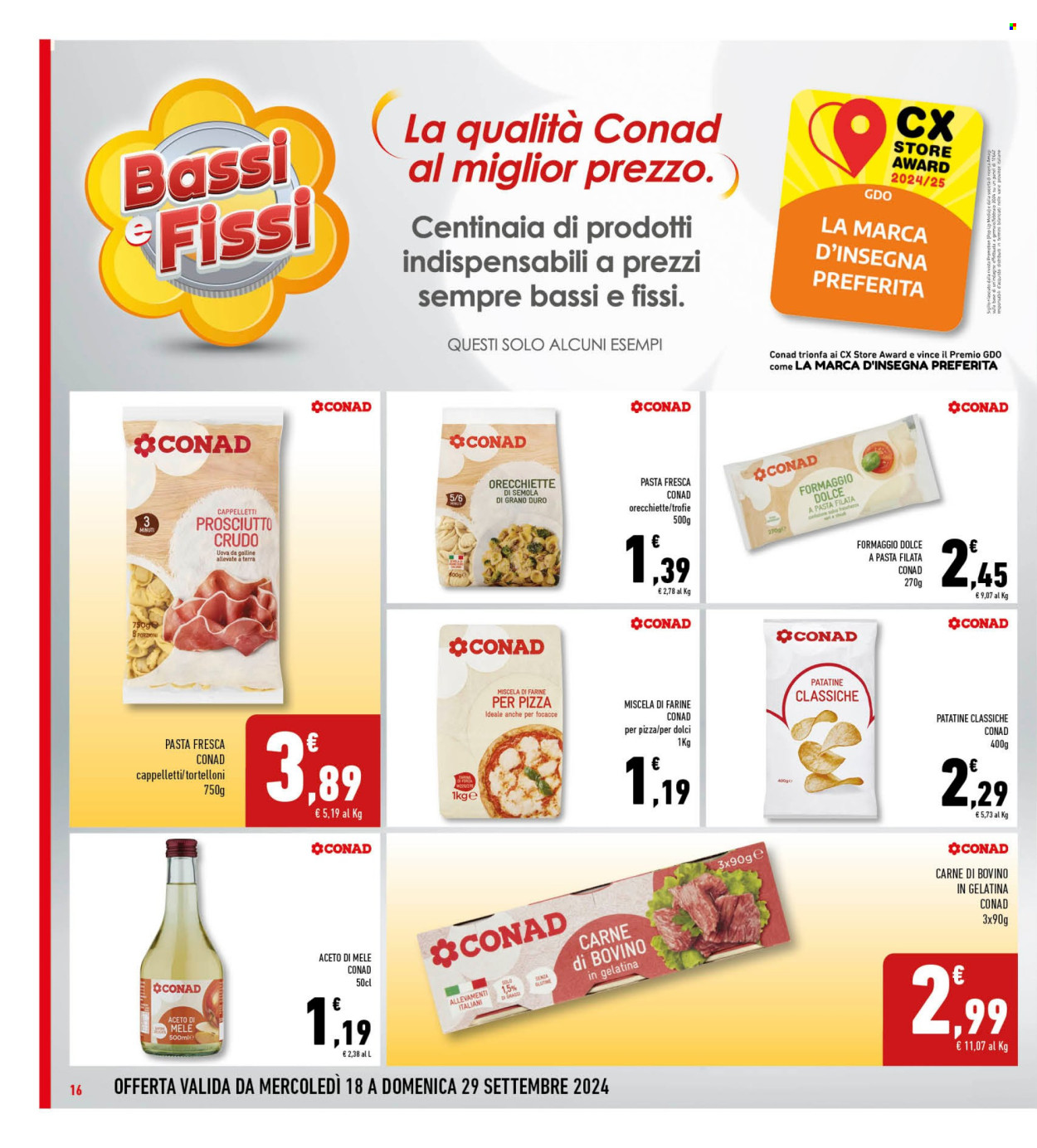 Volantino Conad Superstore - 18/9/2024 - 29/9/2024. Pagina 16
