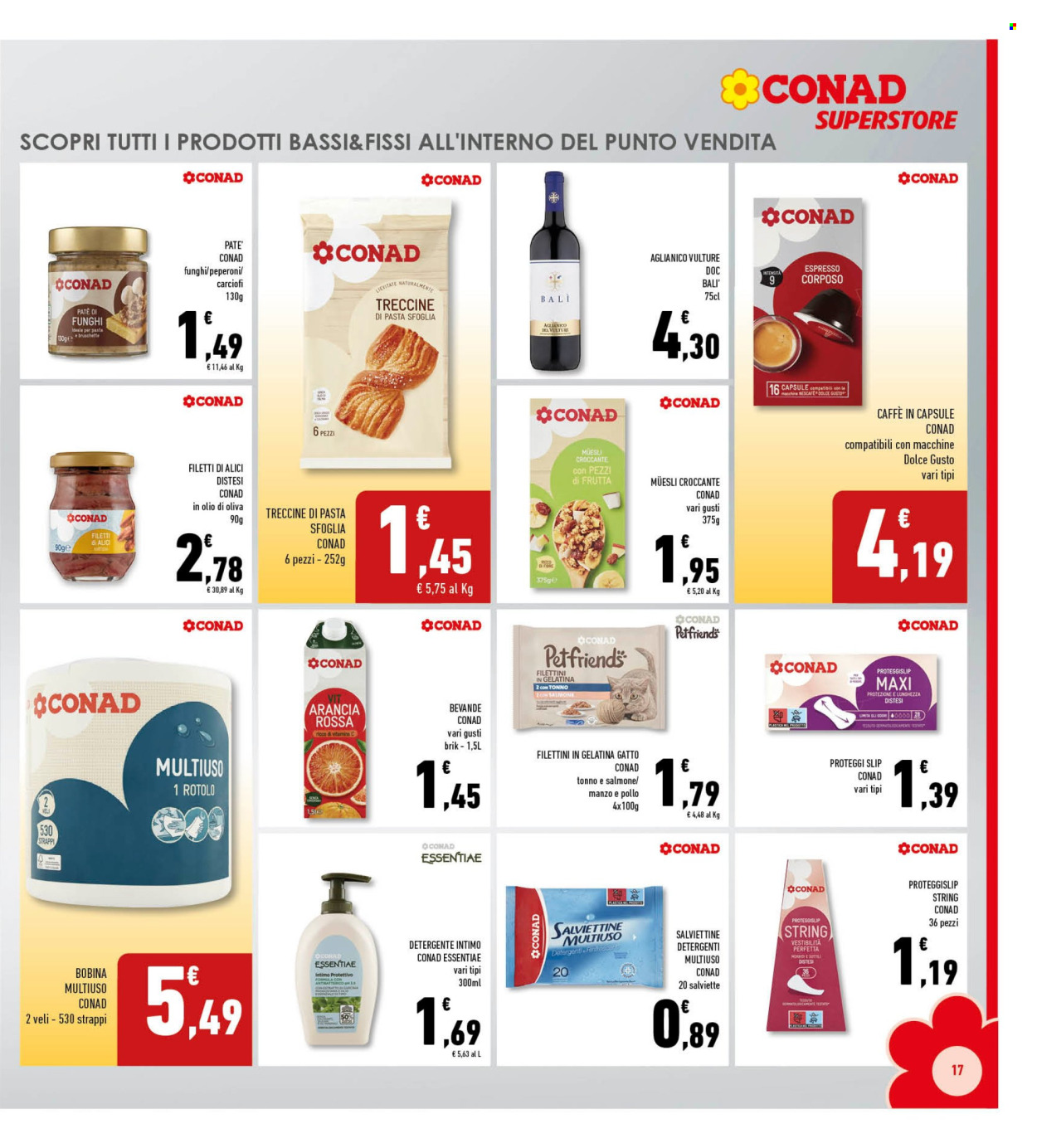 Volantino Conad Superstore - 18/9/2024 - 29/9/2024. Pagina 17