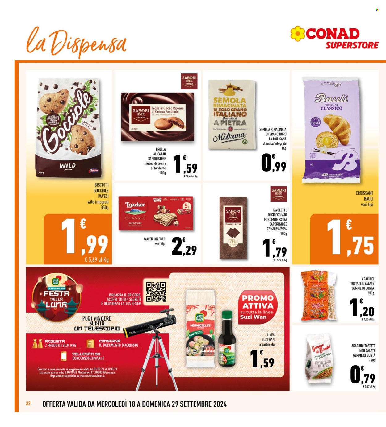 Volantino Conad Superstore - 18/9/2024 - 29/9/2024. Pagina 22