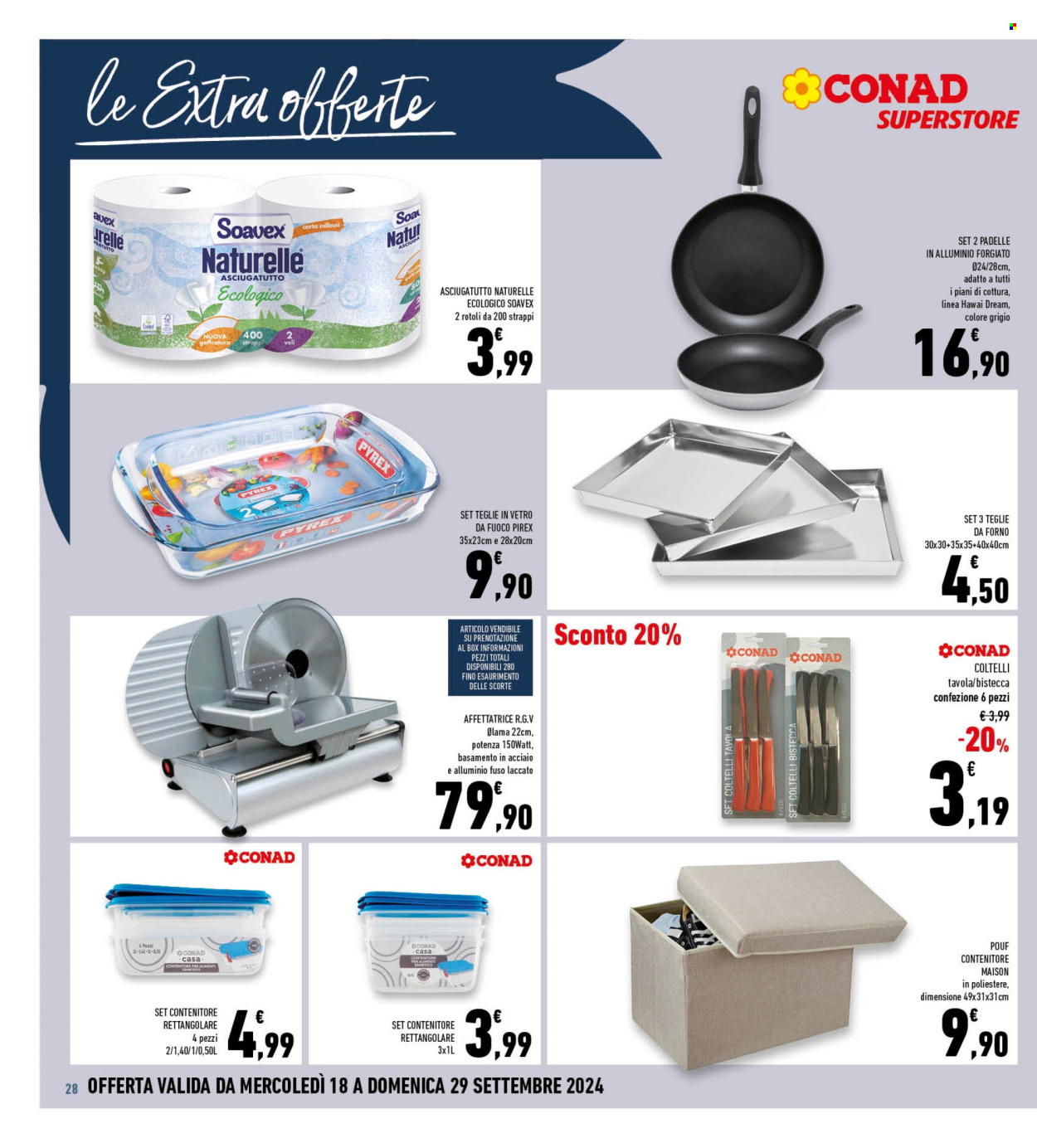 Volantino Conad Superstore - 18/9/2024 - 29/9/2024. Pagina 28
