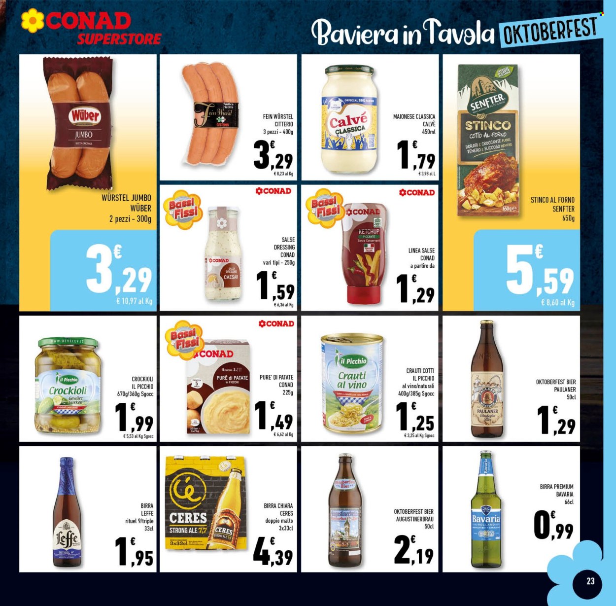 Volantino Conad Superstore - 18/9/2024 - 1/10/2024. Pagina 23