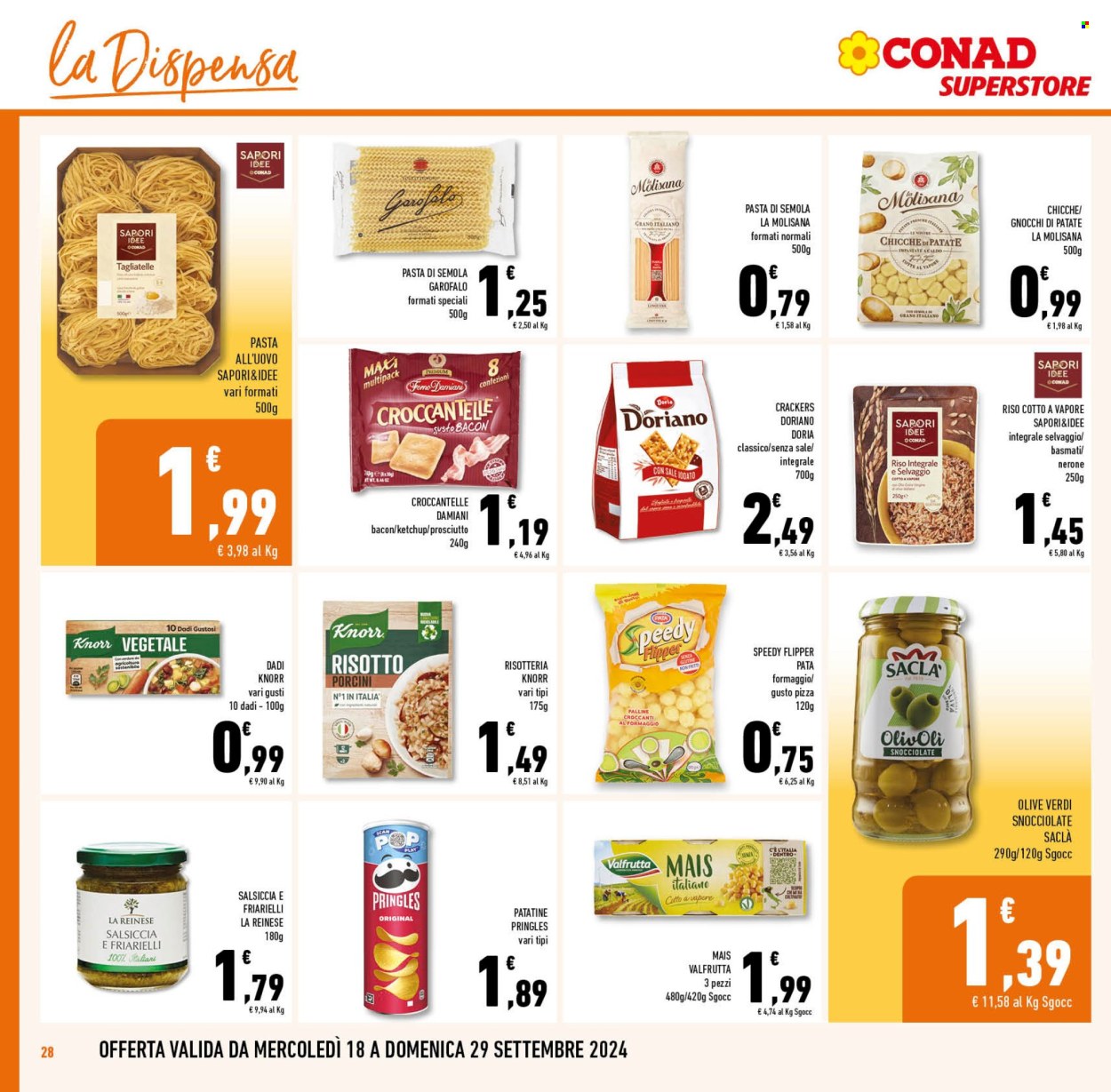 Volantino Conad Superstore - 18/9/2024 - 1/10/2024. Pagina 28
