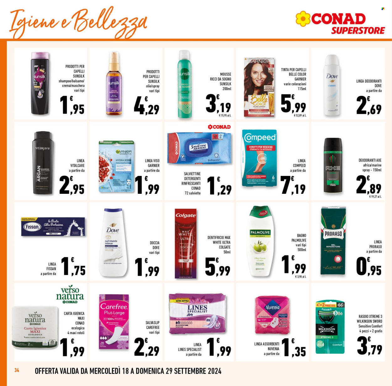 Volantino Conad Superstore - 18/9/2024 - 1/10/2024. Pagina 34