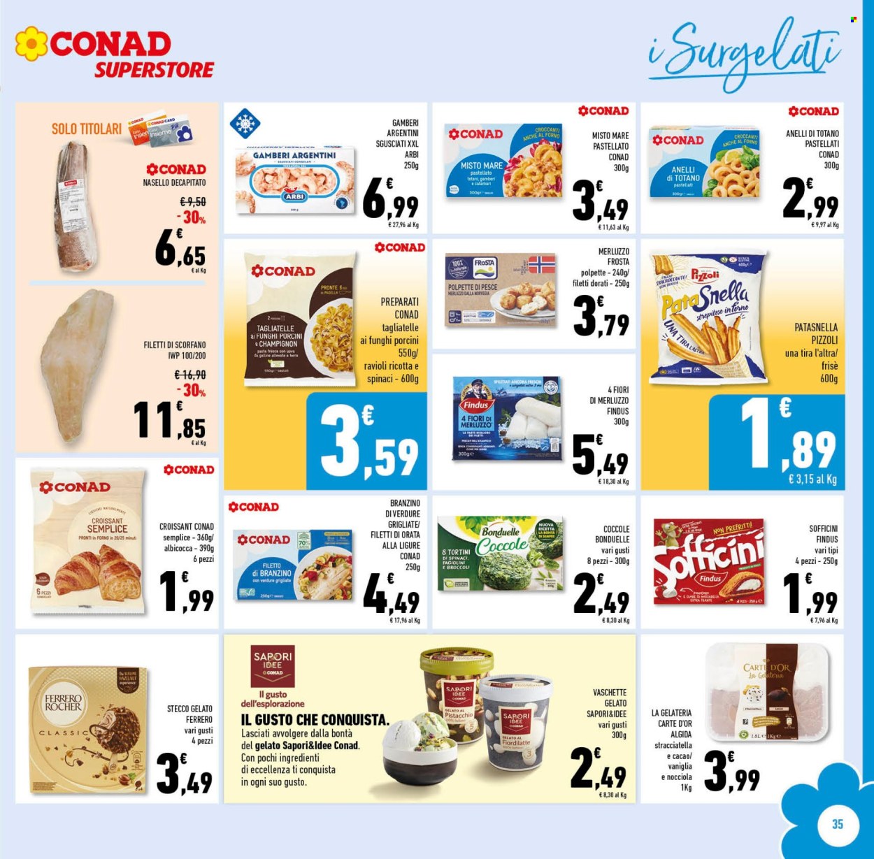 Volantino Conad Superstore - 18/9/2024 - 1/10/2024. Pagina 35