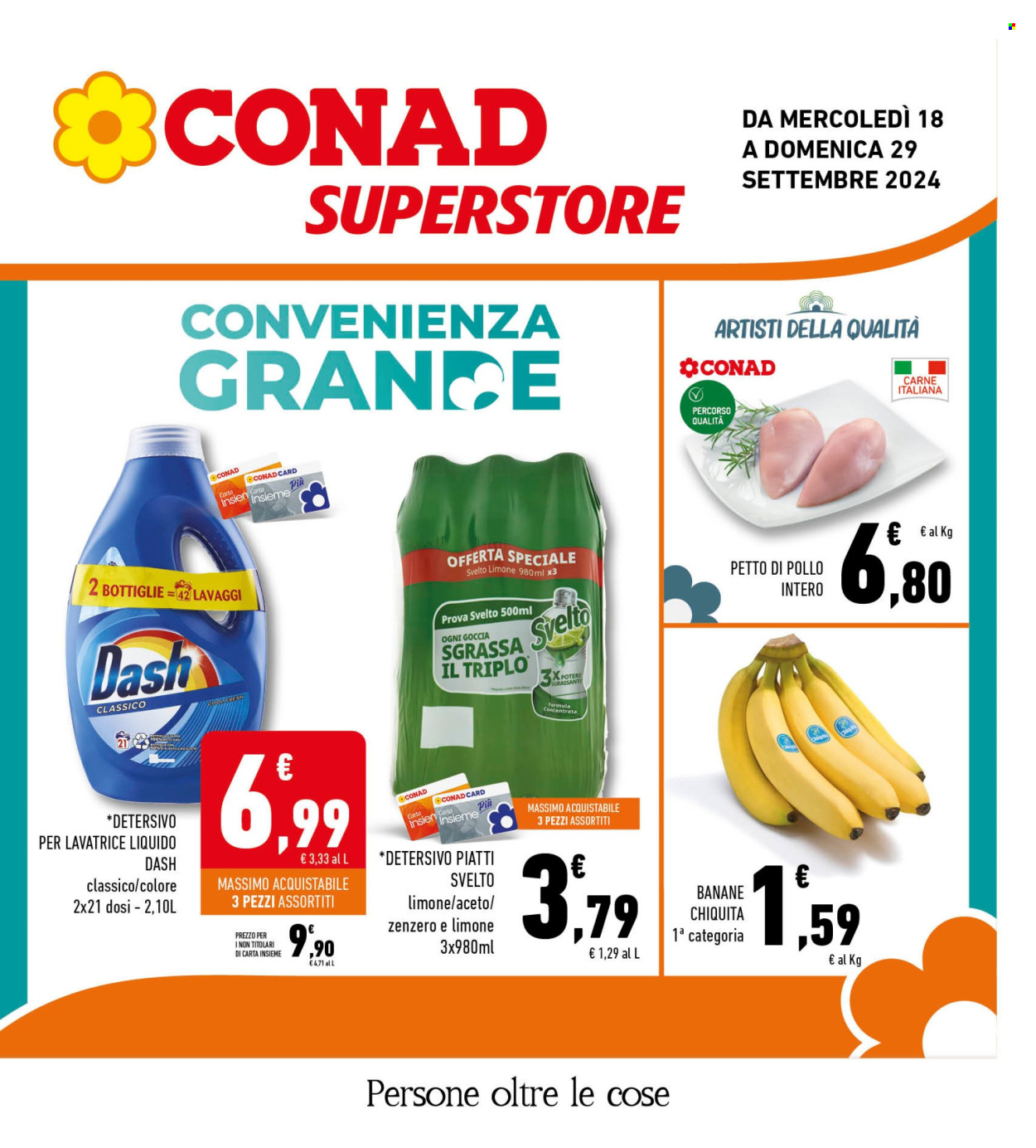Volantino Conad Superstore - 18/9/2024 - 29/9/2024. Pagina 1