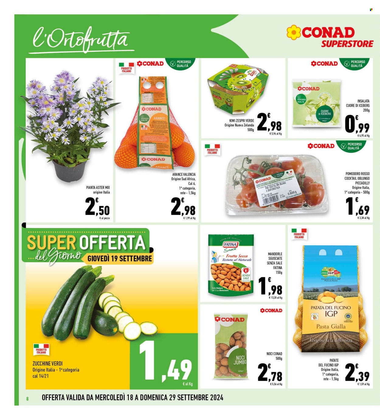 Leták Conad Superstore - 18.9.2024 - 29.9.2024. Strana 8