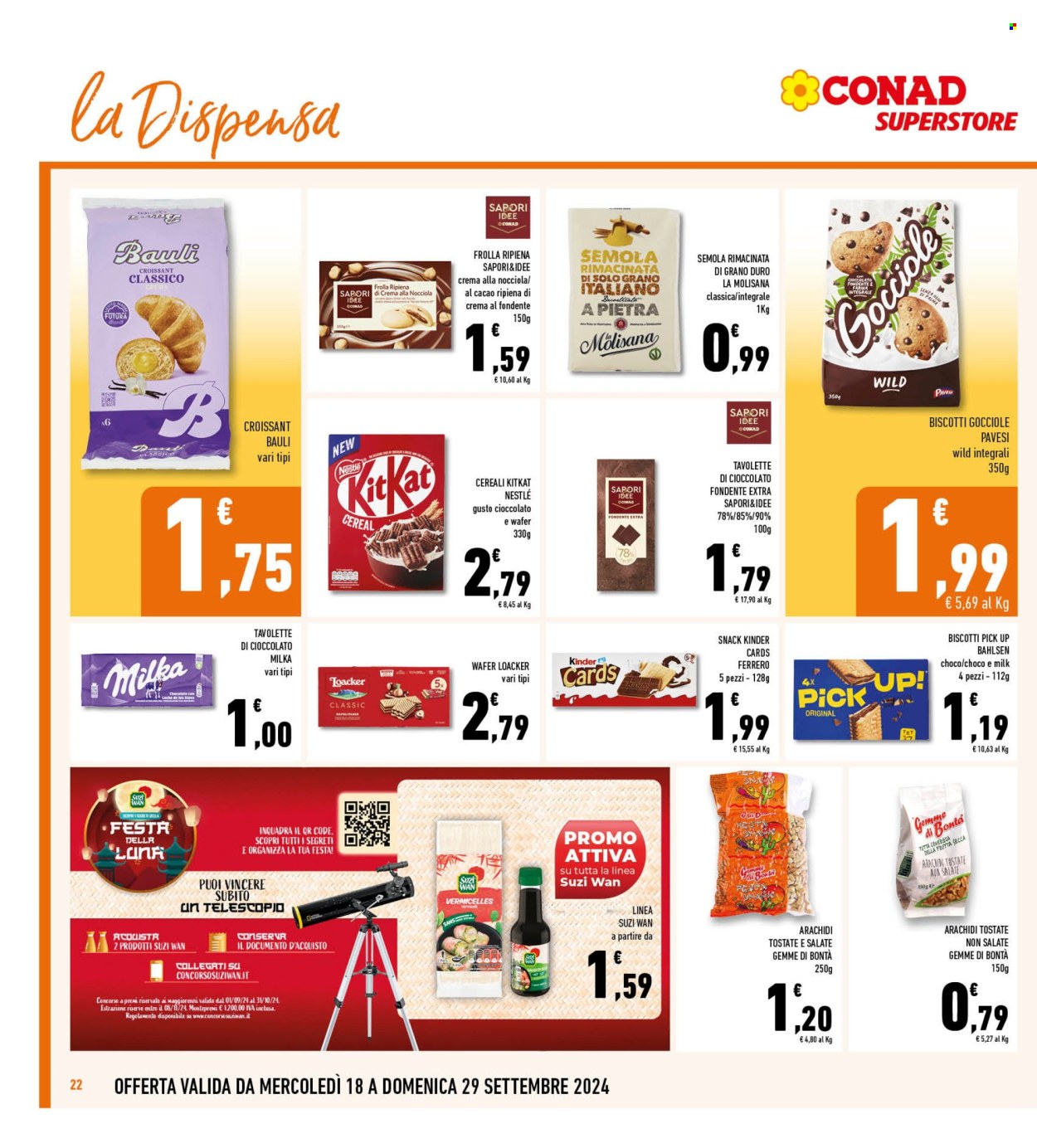 Leták Conad Superstore - 18.9.2024 - 29.9.2024. Strana 22