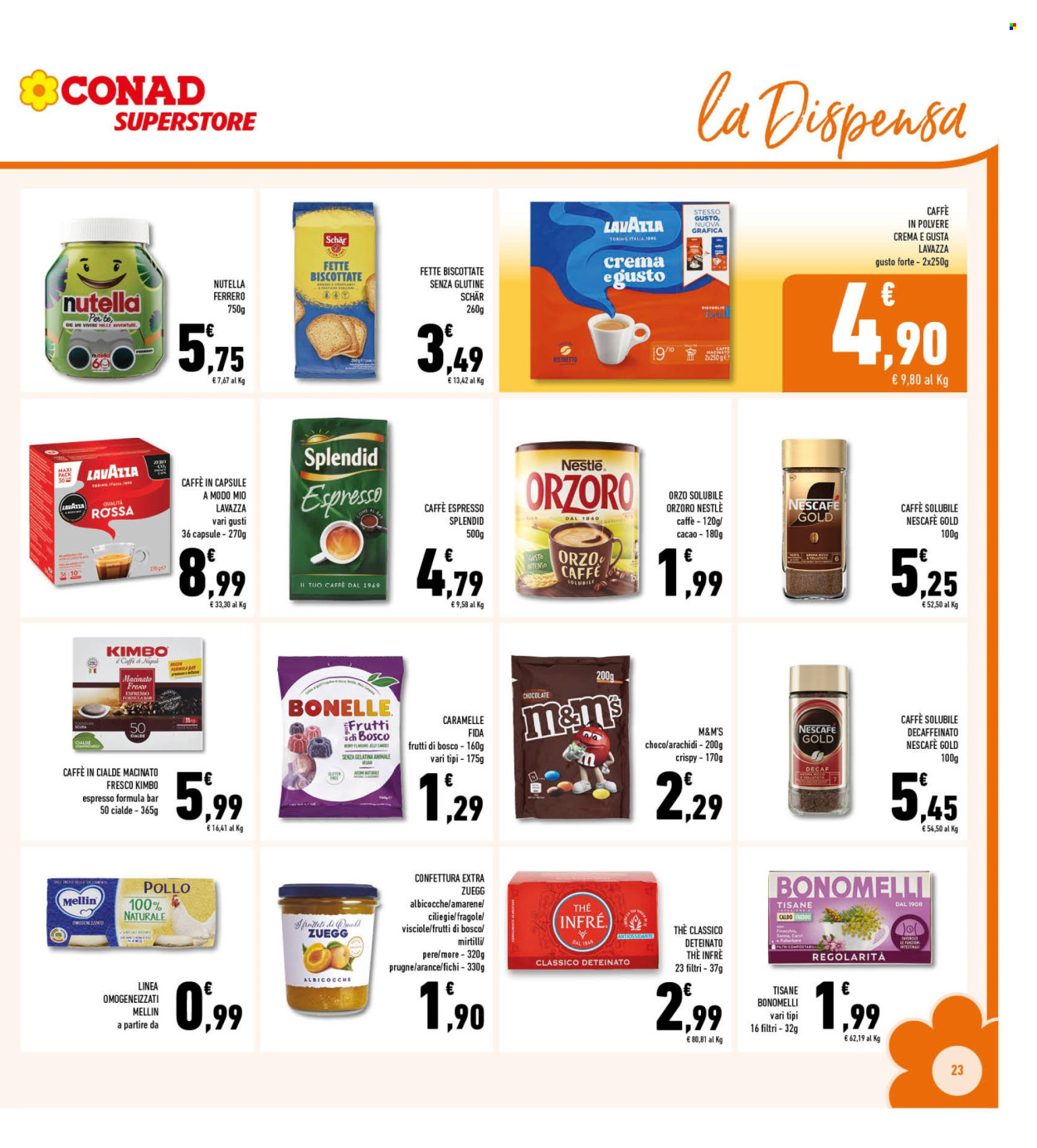 Leták Conad Superstore - 18.9.2024 - 29.9.2024. Strana 23
