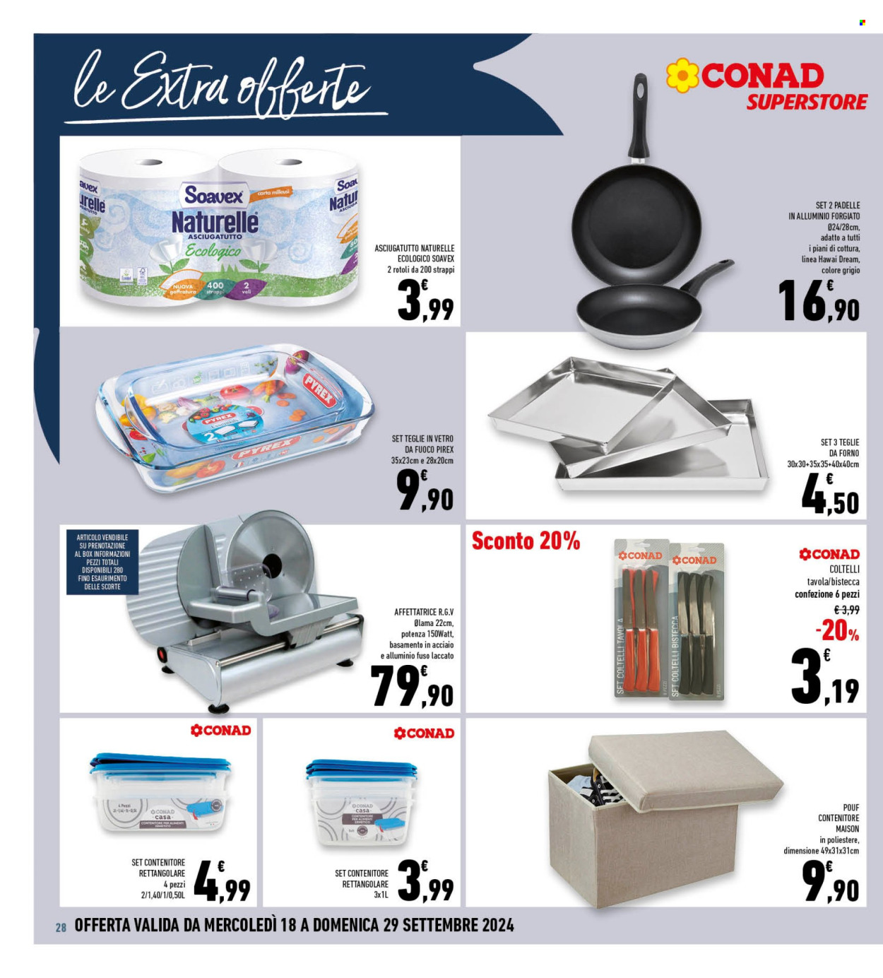 Leták Conad Superstore - 18.9.2024 - 29.9.2024. Strana 28