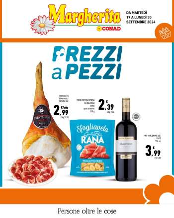 Volantino Margherita Conad - 17/9/2024 - 30/9/2024.