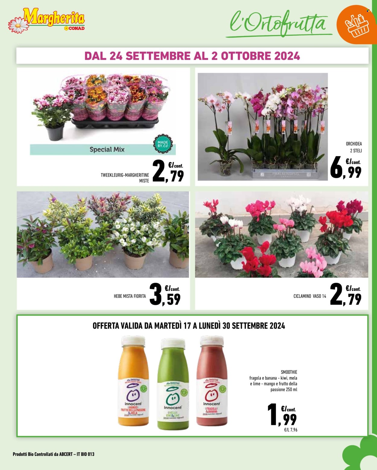 Leták Margherita Conad - 17.9.2024 - 30.9.2024. Strana 3