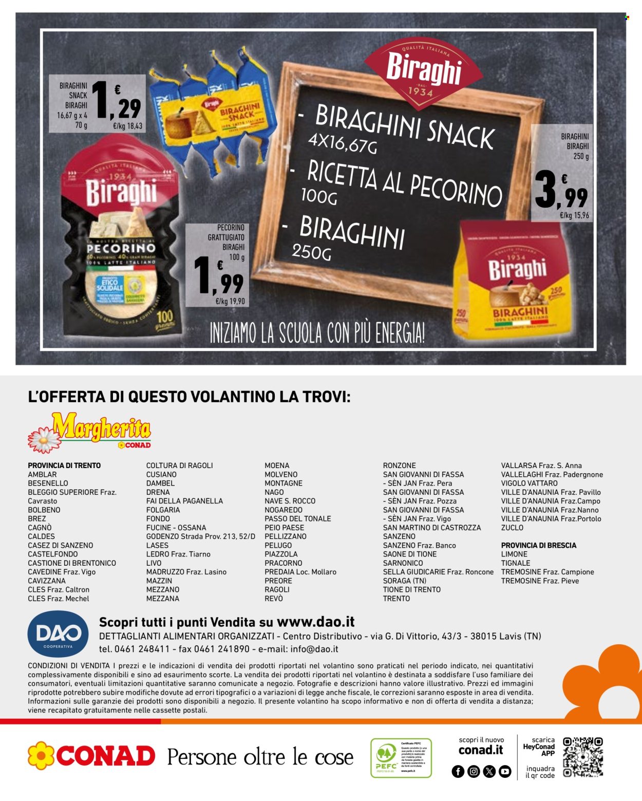 Volantino Margherita Conad - 17/9/2024 - 30/9/2024. Pagina 12