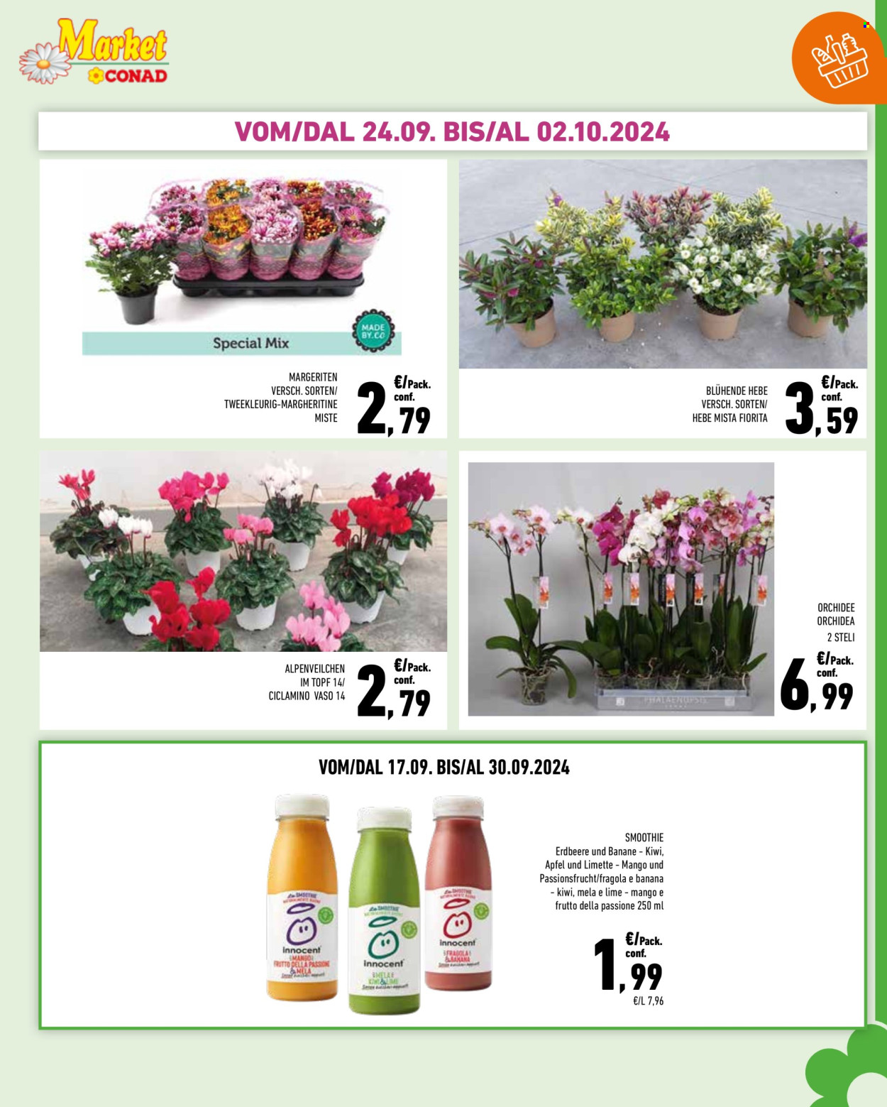 Volantino Market Conad - 17/9/2024 - 30/9/2024. Pagina 3