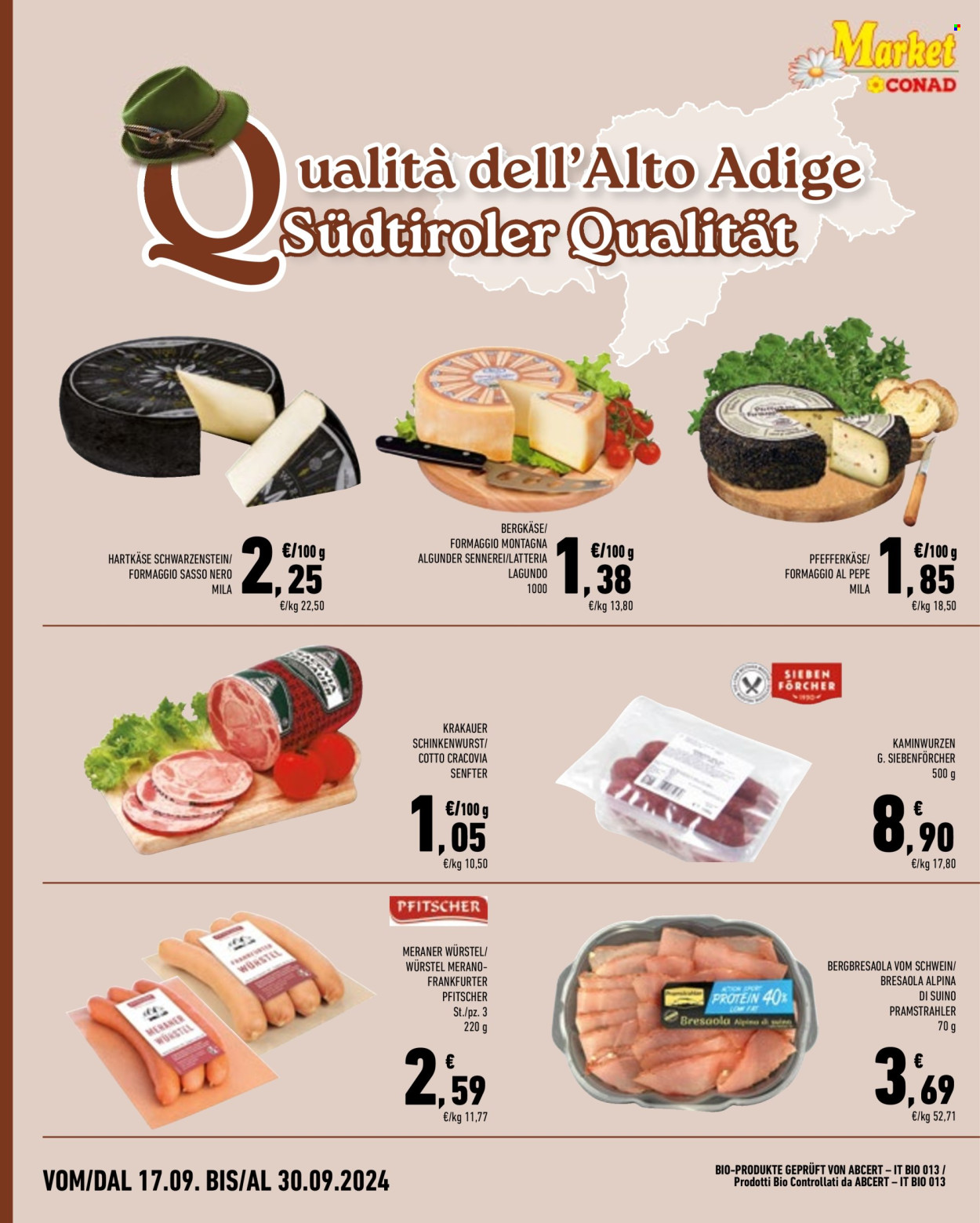 Volantino Market Conad - 17/9/2024 - 30/9/2024. Pagina 6