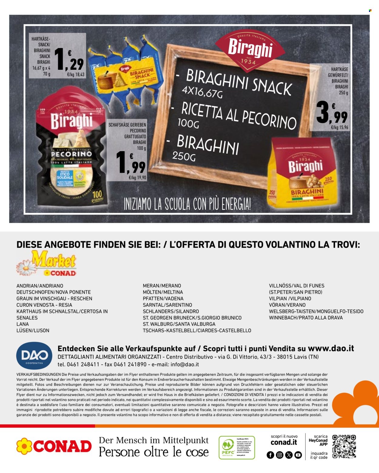 Volantino Market Conad - 17/9/2024 - 30/9/2024. Pagina 12