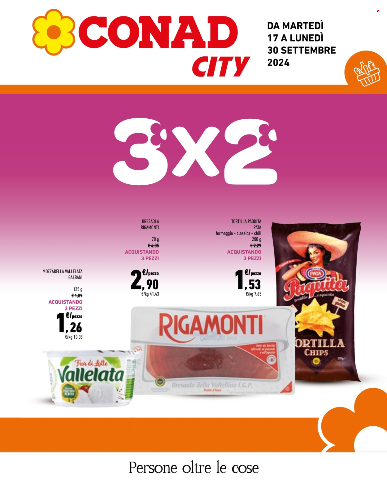 Volantino Conad - 17/9/2024 - 30/9/2024. Pagina 1