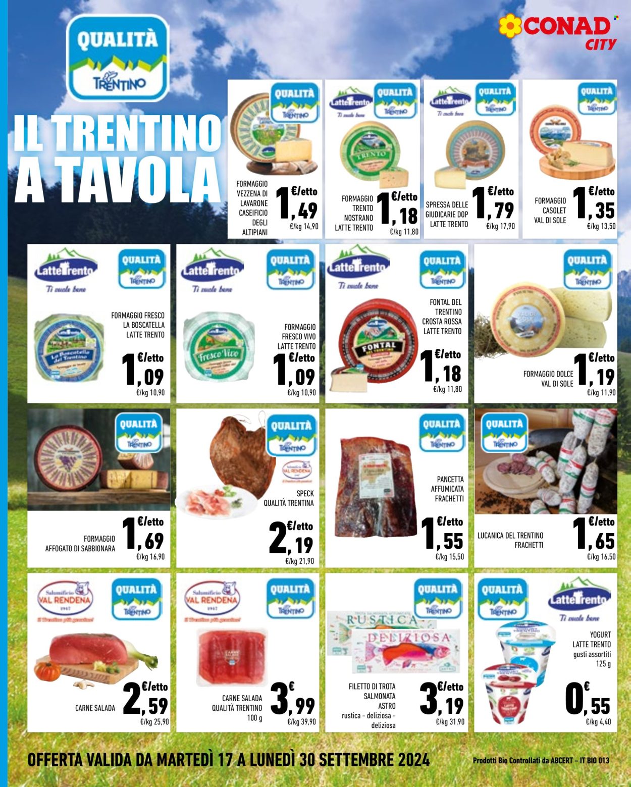 Volantino Conad - 17/9/2024 - 30/9/2024. Pagina 10