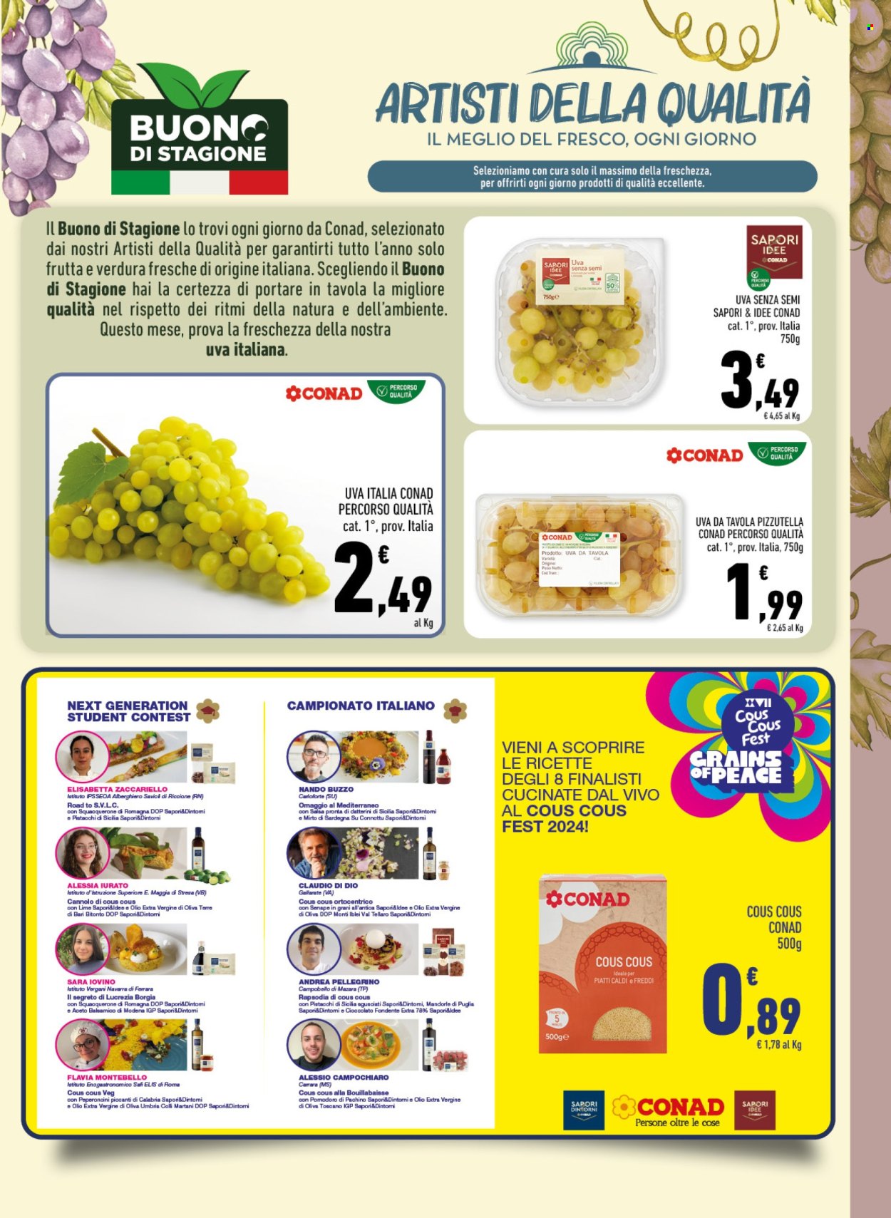 Volantino Margherita Conad - 18/9/2024 - 29/9/2024. Pagina 5