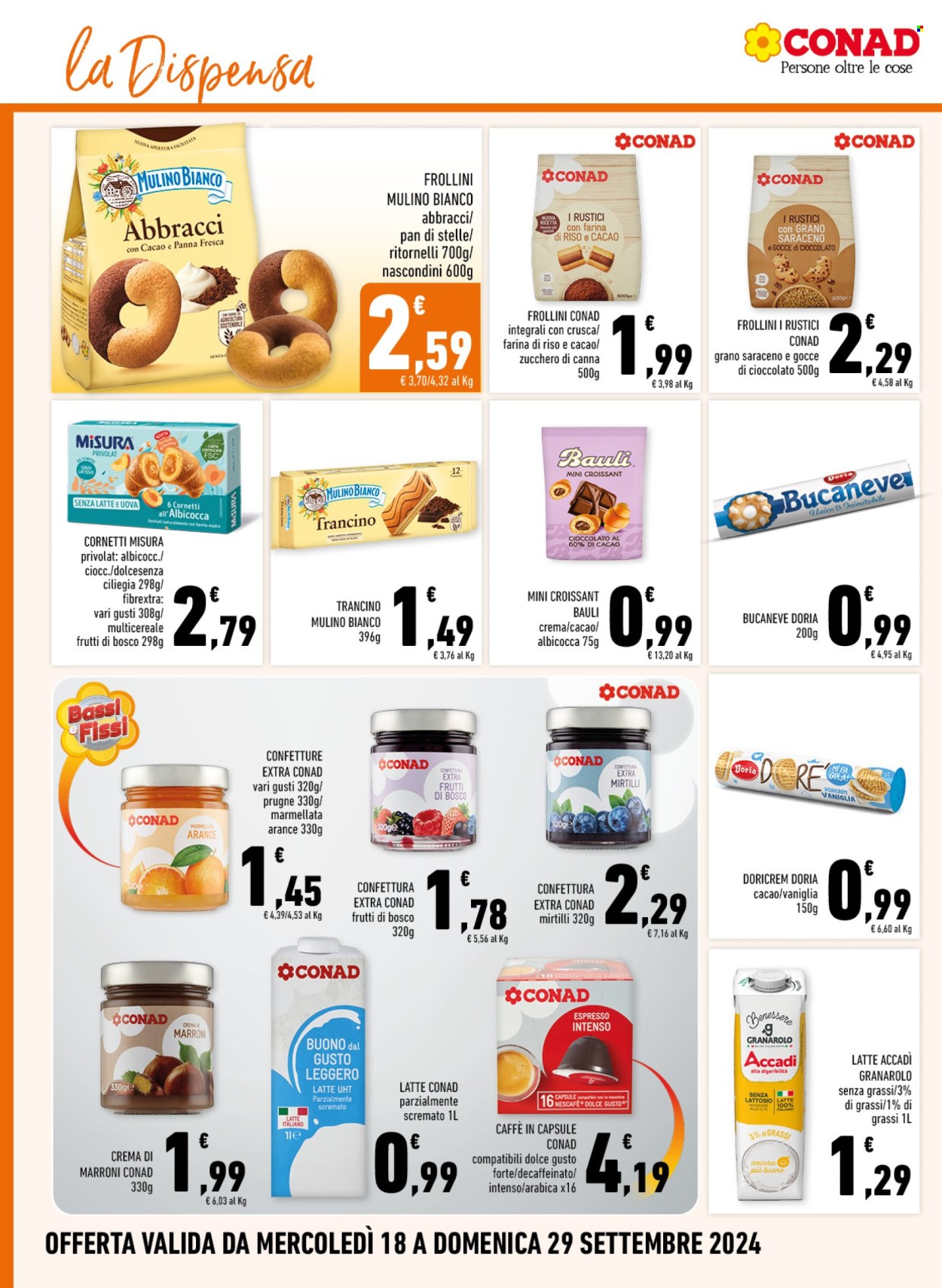 Volantino Margherita Conad - 18/9/2024 - 29/9/2024. Pagina 10