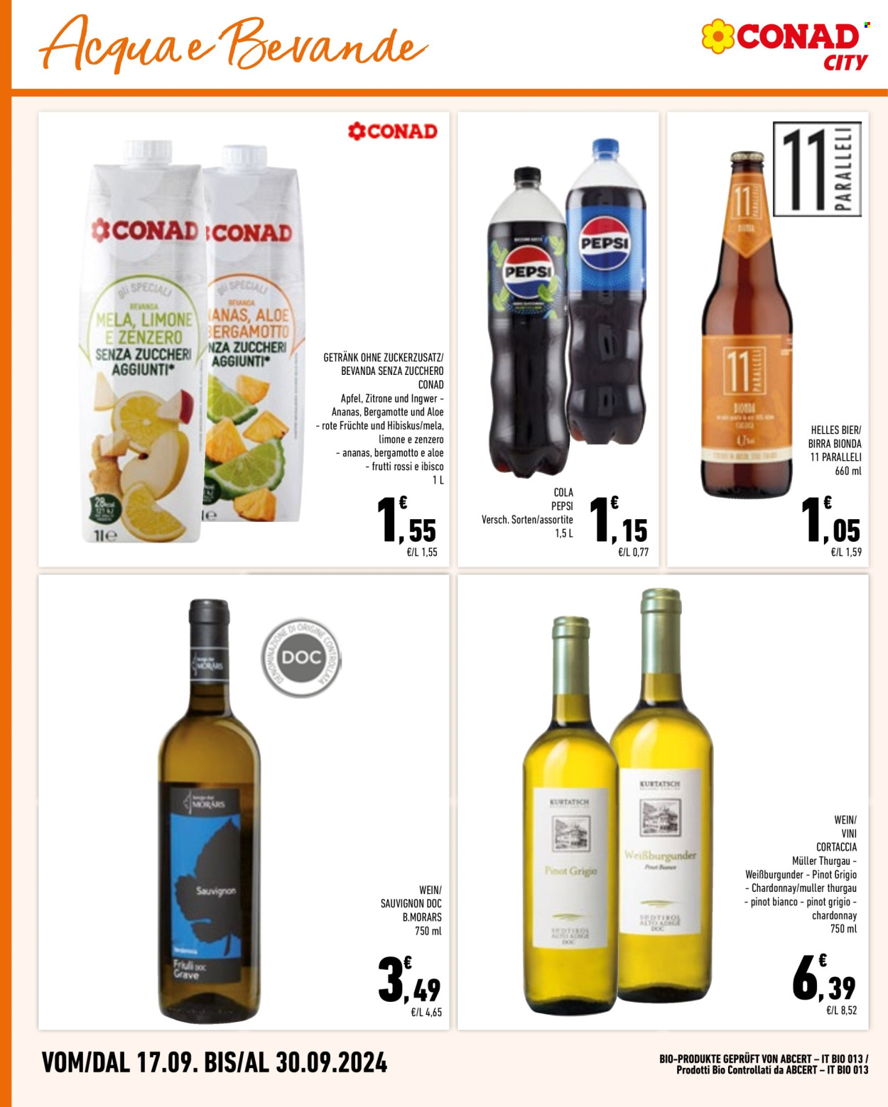 Volantino Conad City - 17/9/2024 - 30/9/2024. Pagina 16