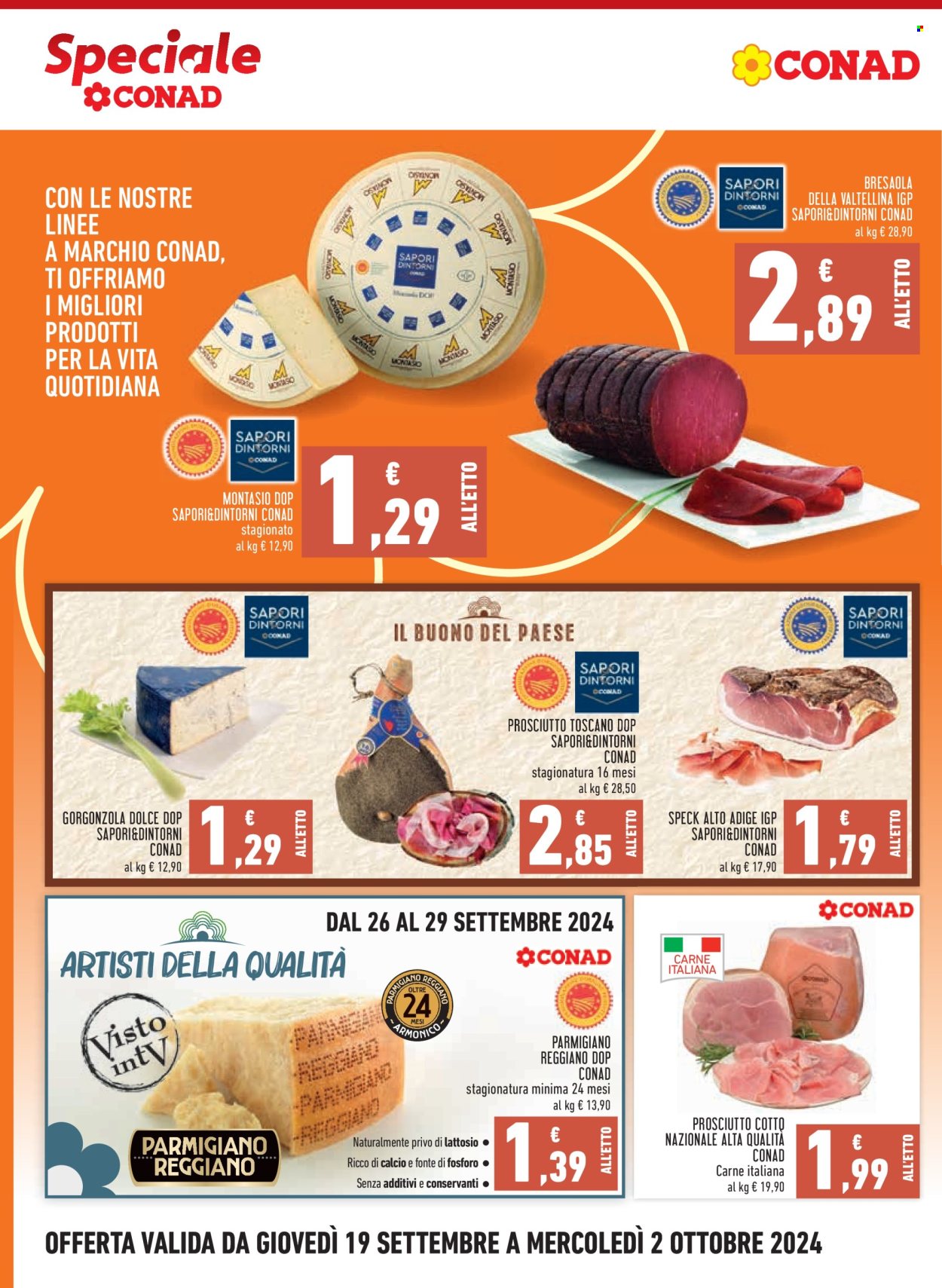 Volantino Margherita Conad - 19/9/2024 - 2/10/2024. Pagina 6