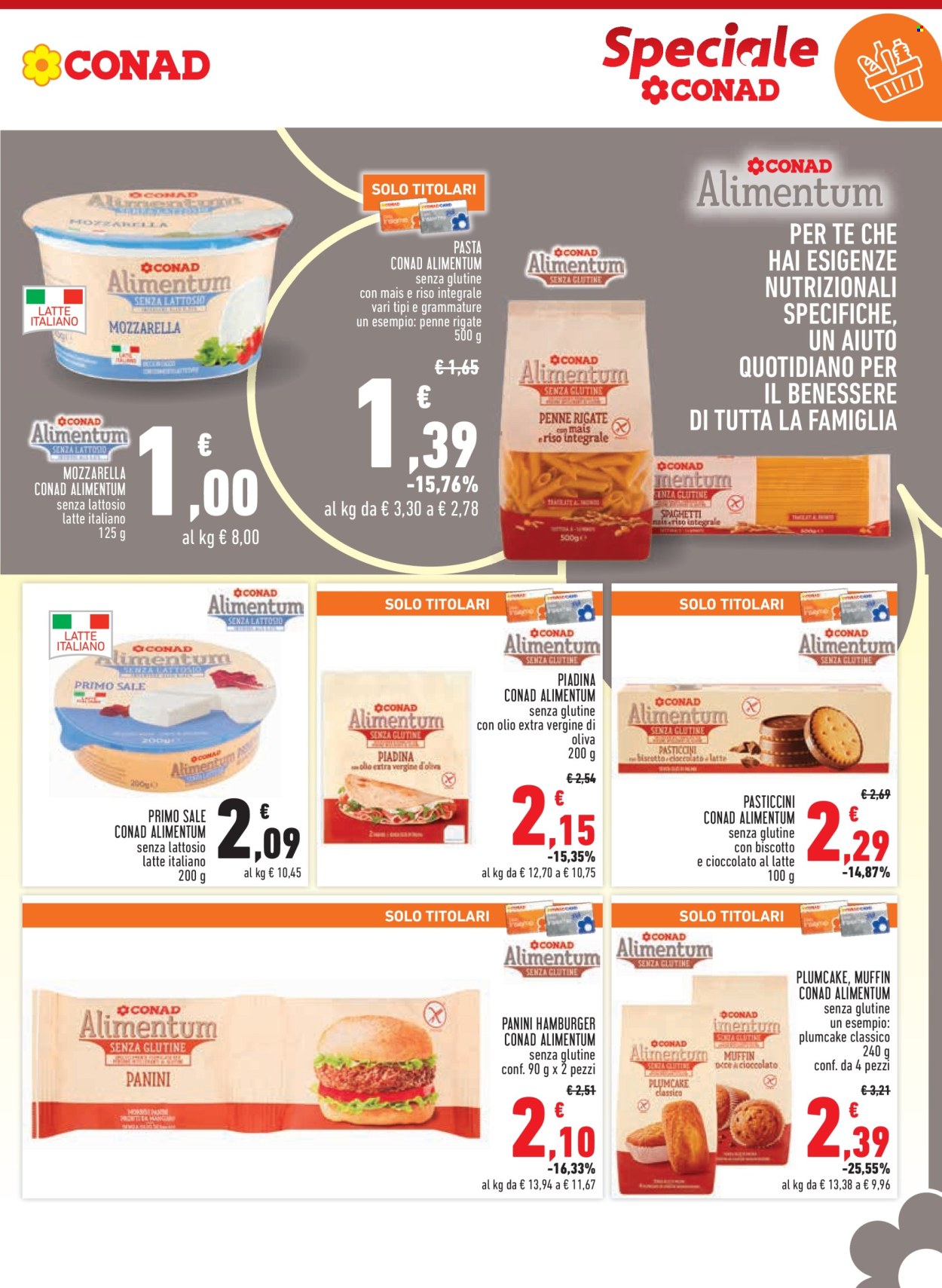 Leták Margherita Conad - 19.9.2024 - 2.10.2024. Strana 15
