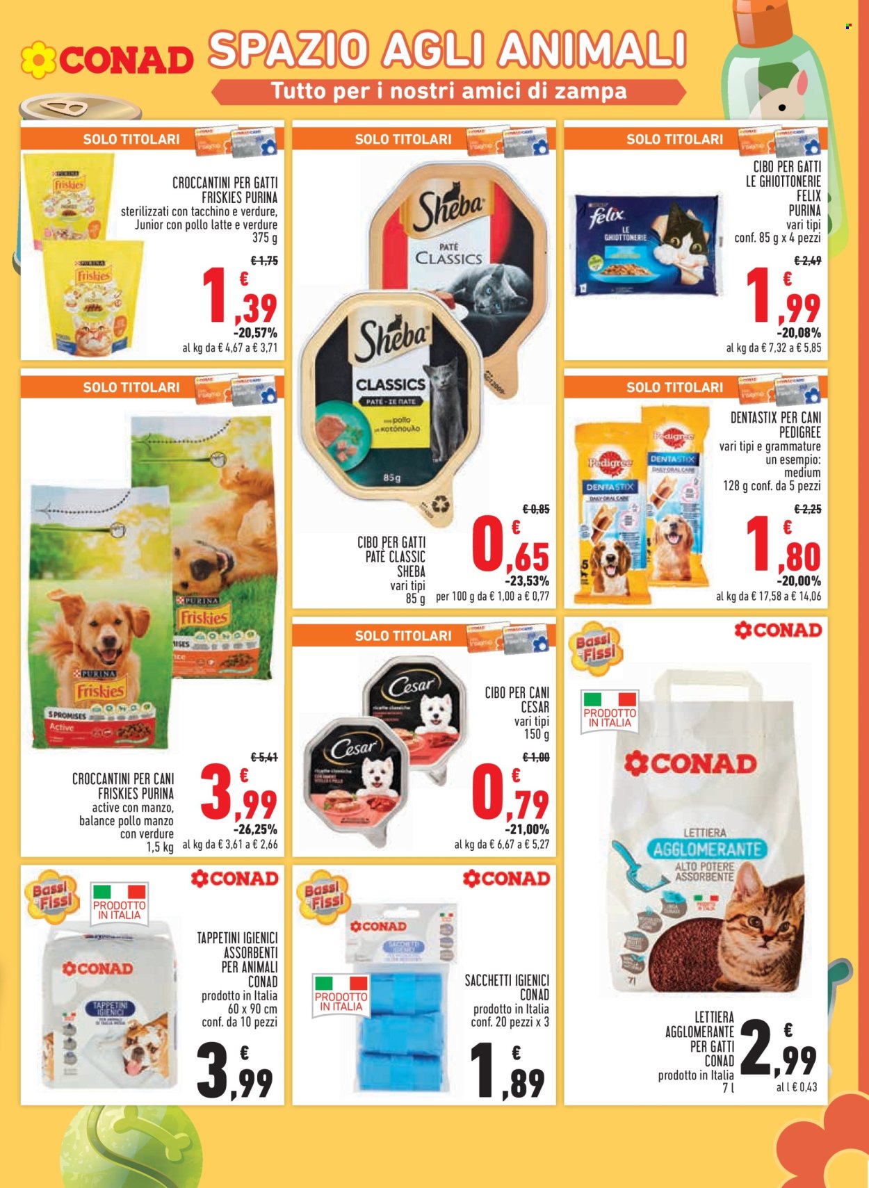 Volantino Margherita Conad - 19/9/2024 - 2/10/2024. Pagina 21