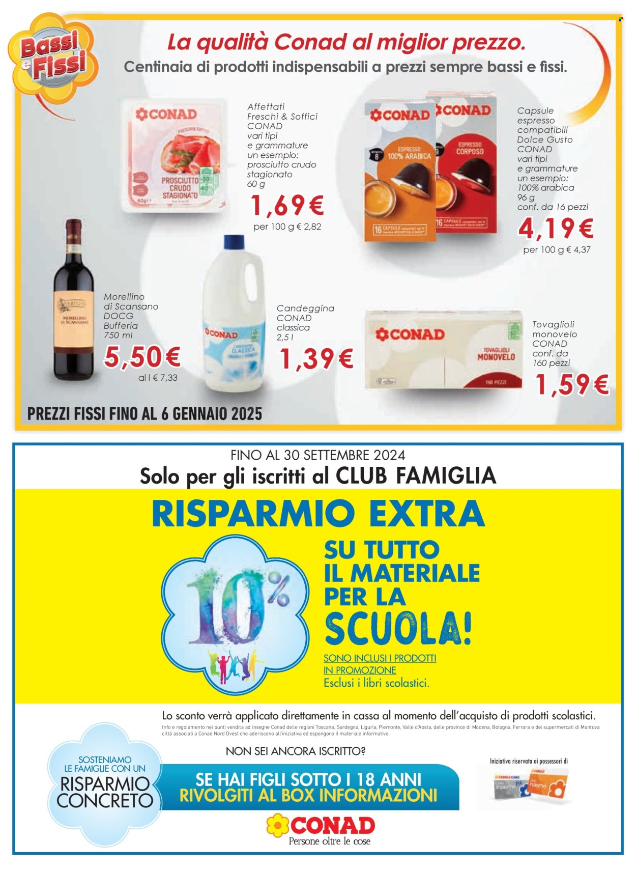 Leták Margherita Conad - 19.9.2024 - 2.10.2024. Strana 22