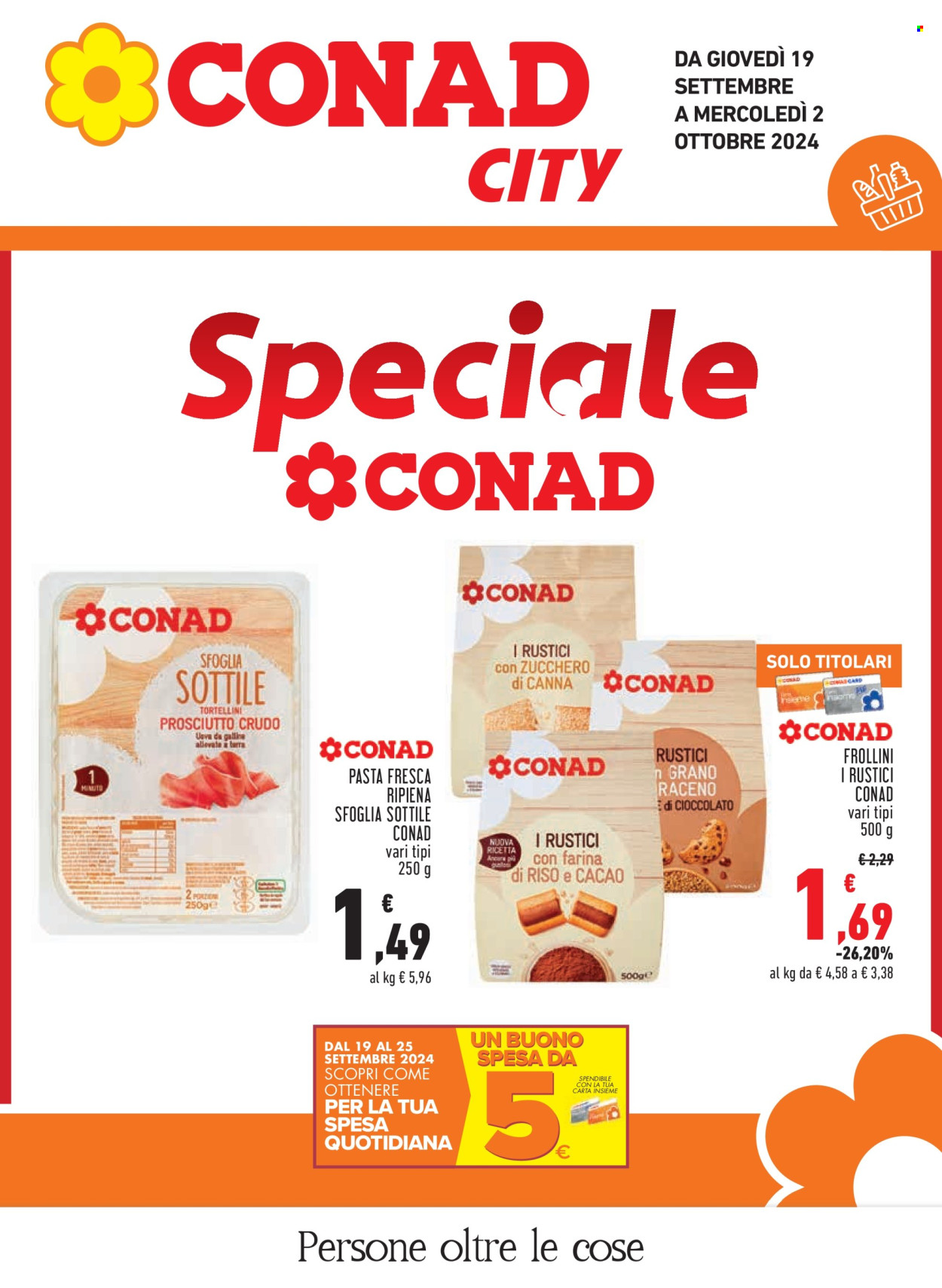 Leták Conad - 19.9.2024 - 2.10.2024. Strana 1