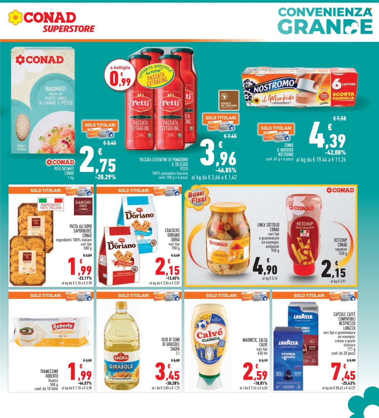 Volantino Conad Superstore - 19/9/2024 - 2/10/2024. Pagina 3