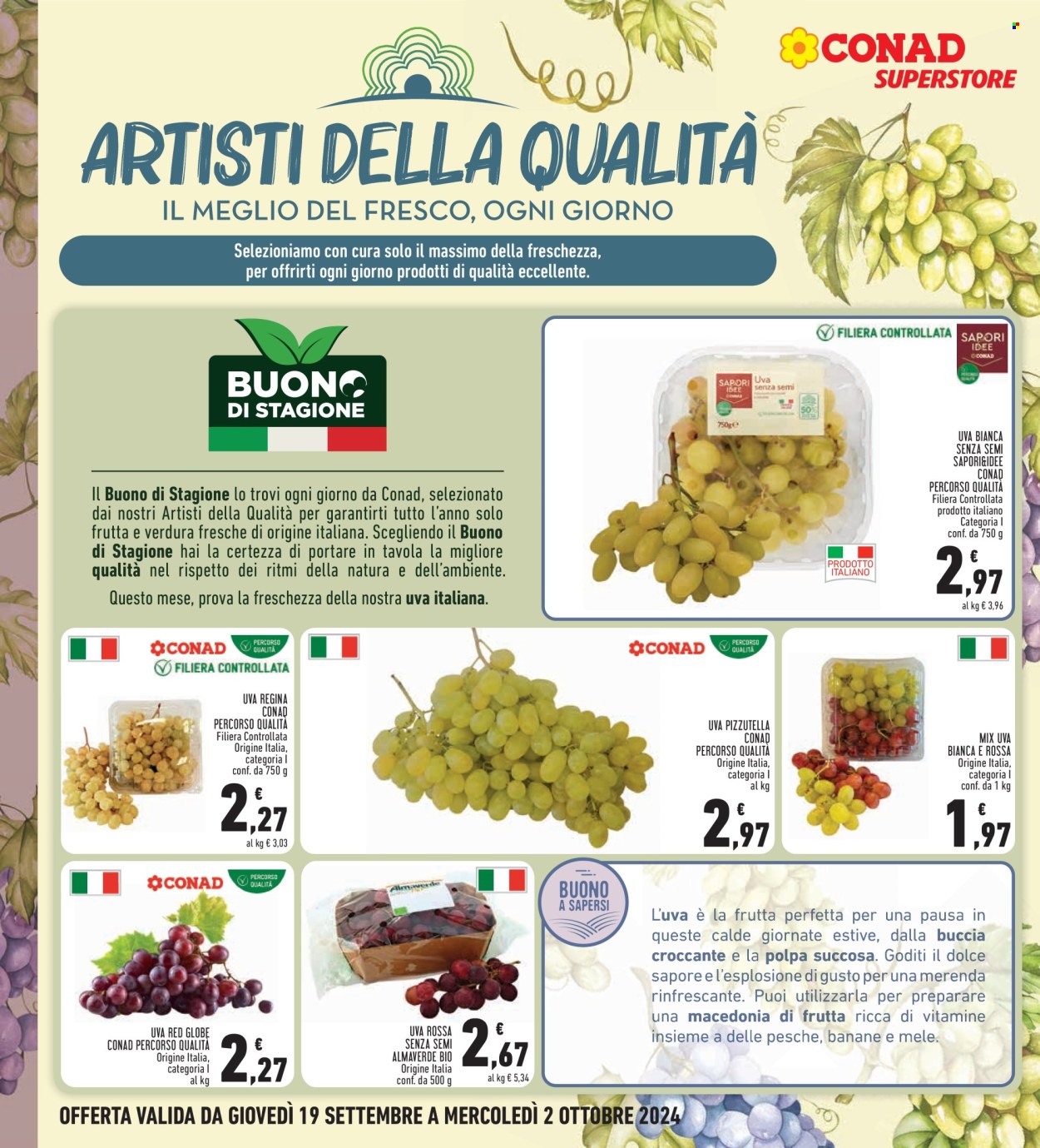 Leták Conad Superstore - 19.9.2024 - 2.10.2024. Strana 6