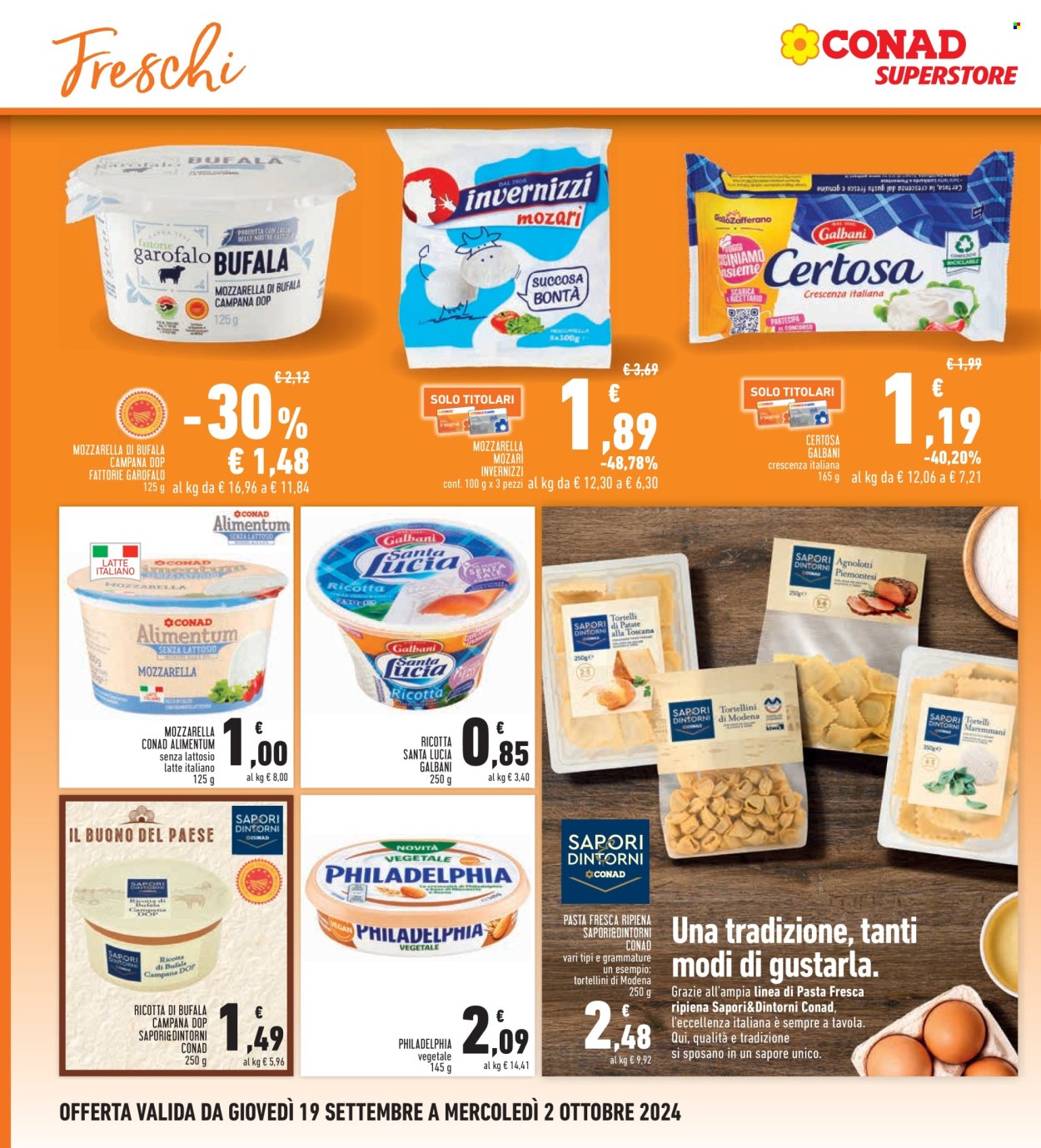 Volantino Conad Superstore - 19/9/2024 - 2/10/2024. Pagina 14