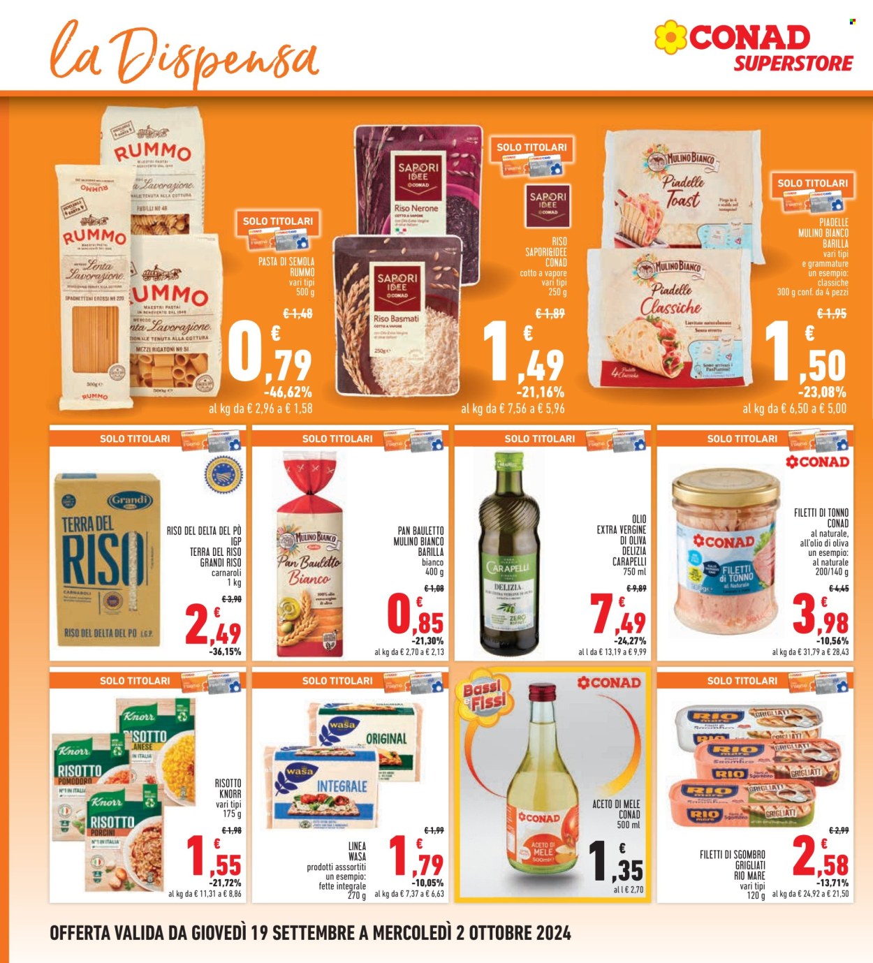 Leták Conad Superstore - 19.9.2024 - 2.10.2024. Strana 18