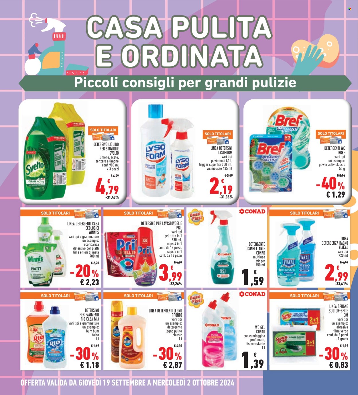 Volantino Conad Superstore - 19/9/2024 - 2/10/2024. Pagina 28