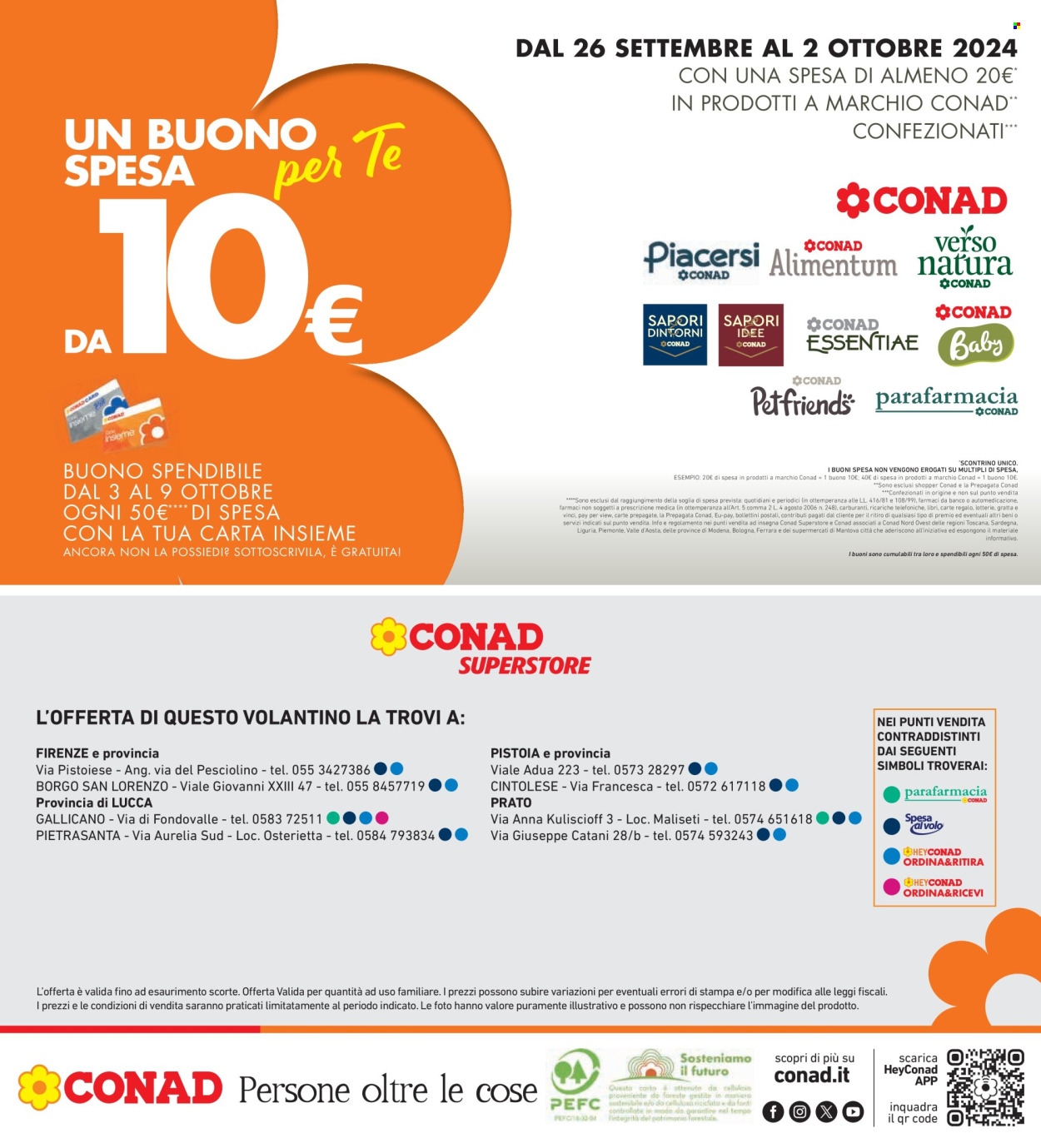 Leták Conad Superstore - 19.9.2024 - 2.10.2024. Strana 32