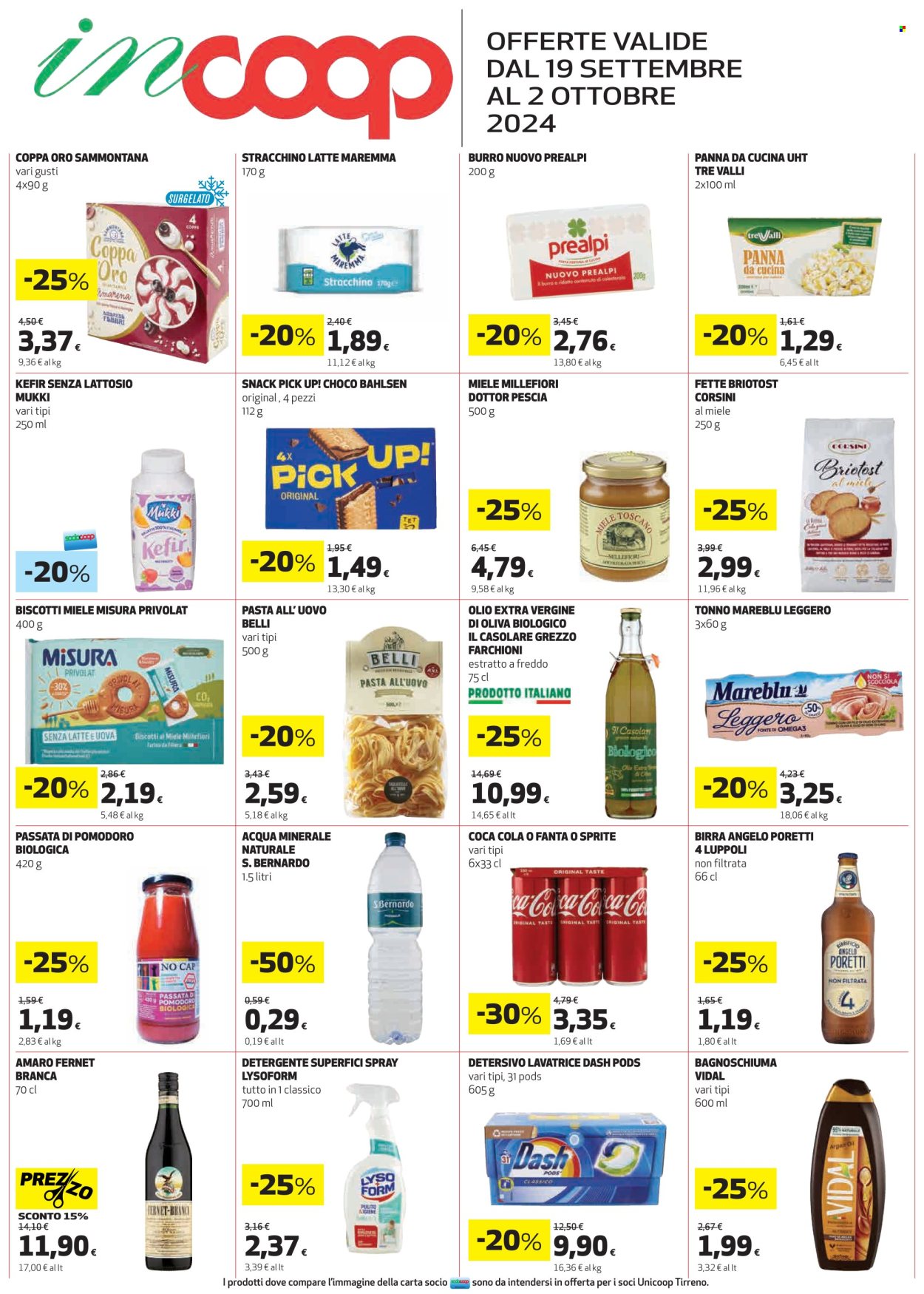 Leták Coop - 19.9.2024 - 2.10.2024. Strana 2