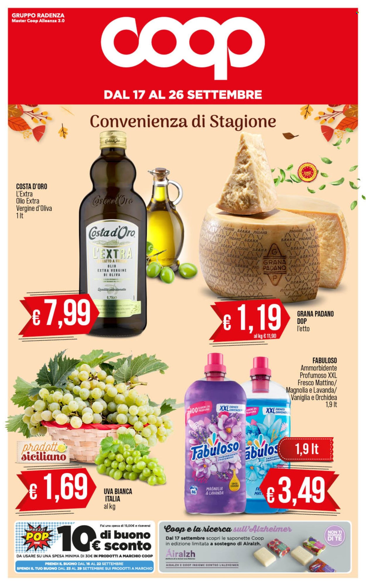 Leták Coop - 17.9.2024 - 26.9.2024. Strana 1