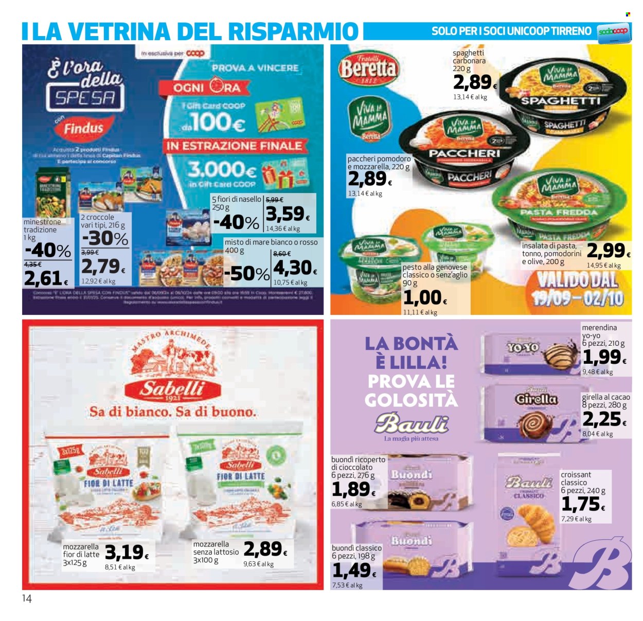 Leták Coop - 19.9.2024 - 2.10.2024. Strana 14