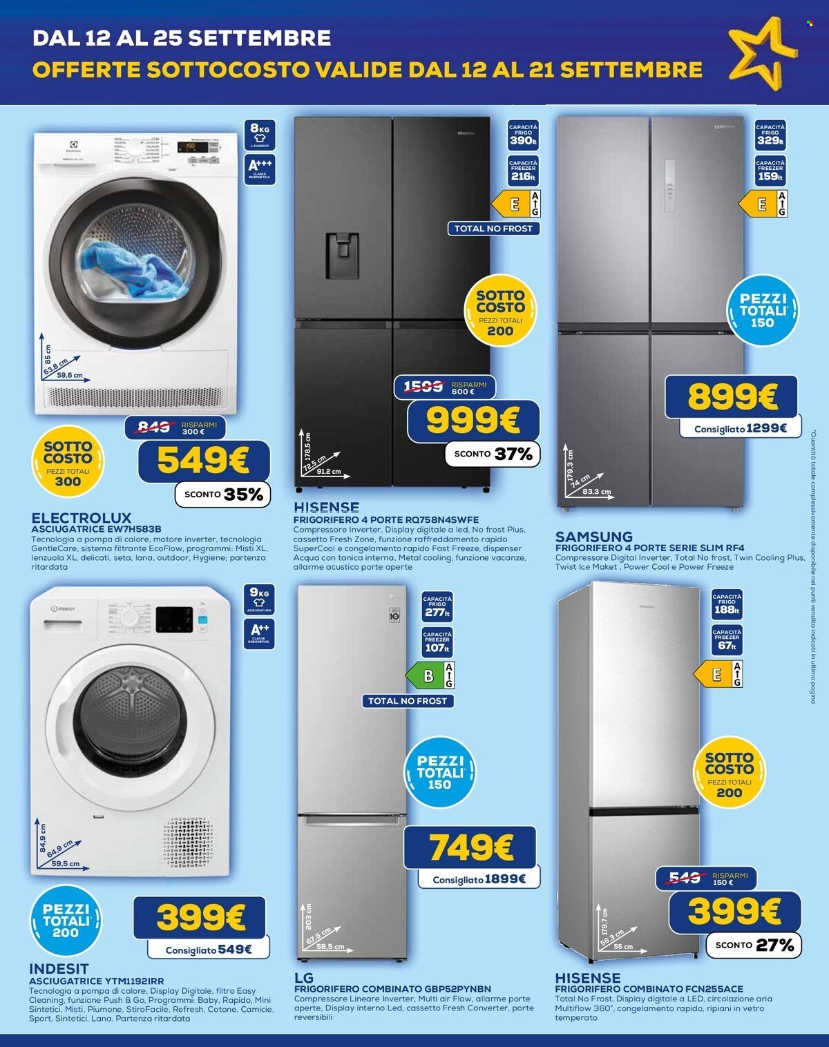 Volantino Euronics - 12/9/2024 - 25/9/2024. Pagina 3