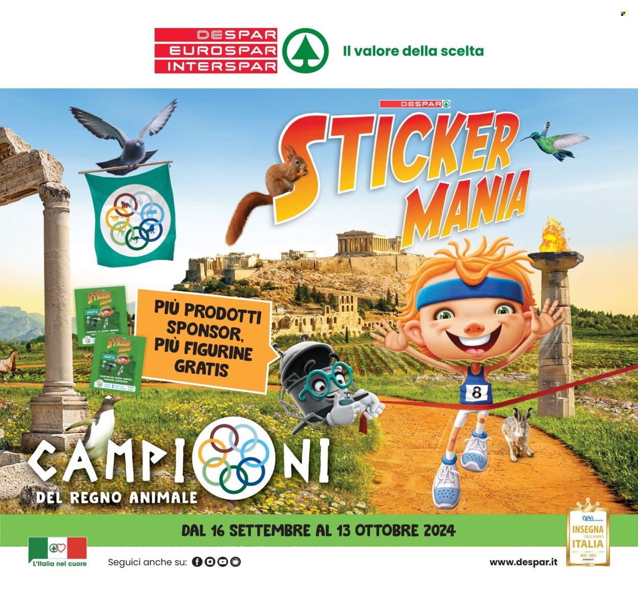 Volantino Interspar - 16/9/2024 - 13/10/2024. Pagina 1