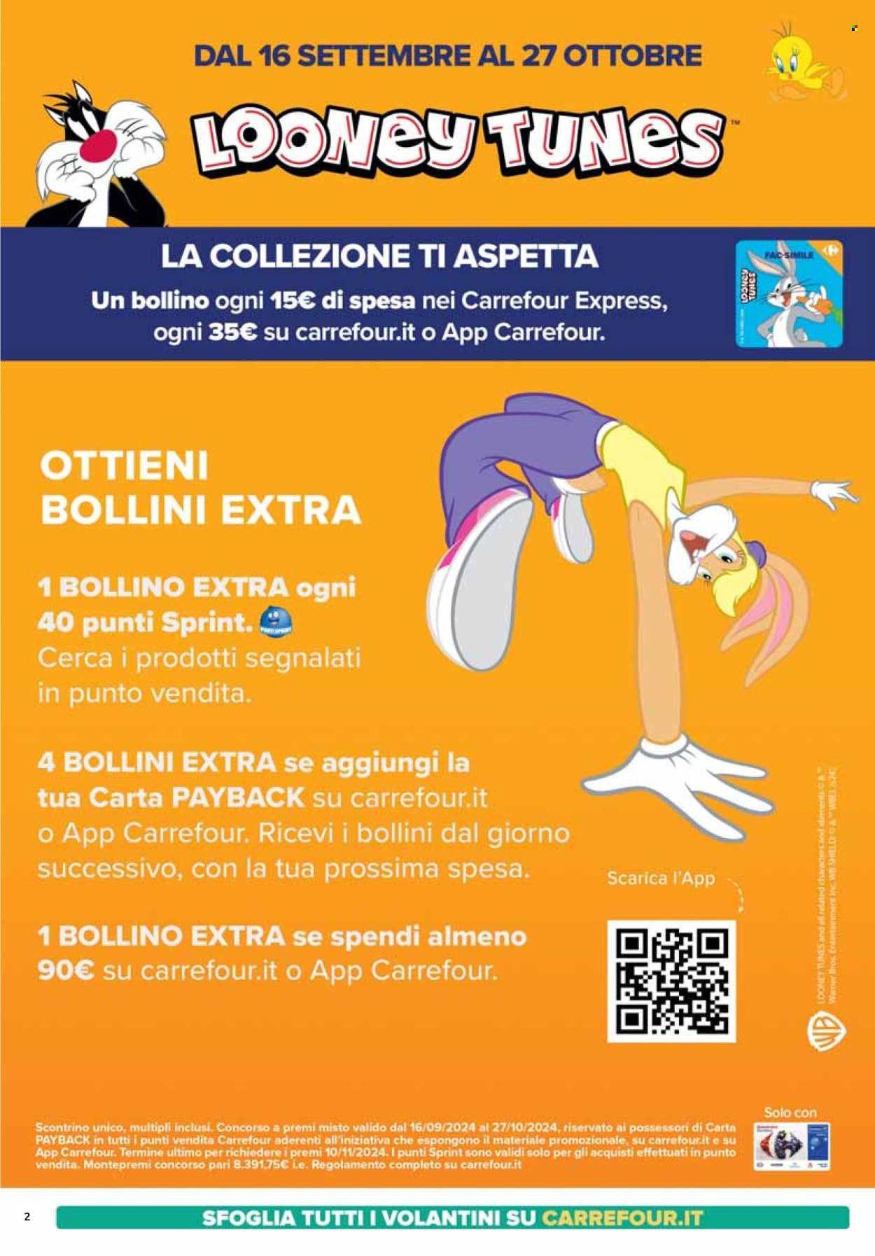 Volantino Carrefour - 19/9/2024 - 1/10/2024. Pagina 2