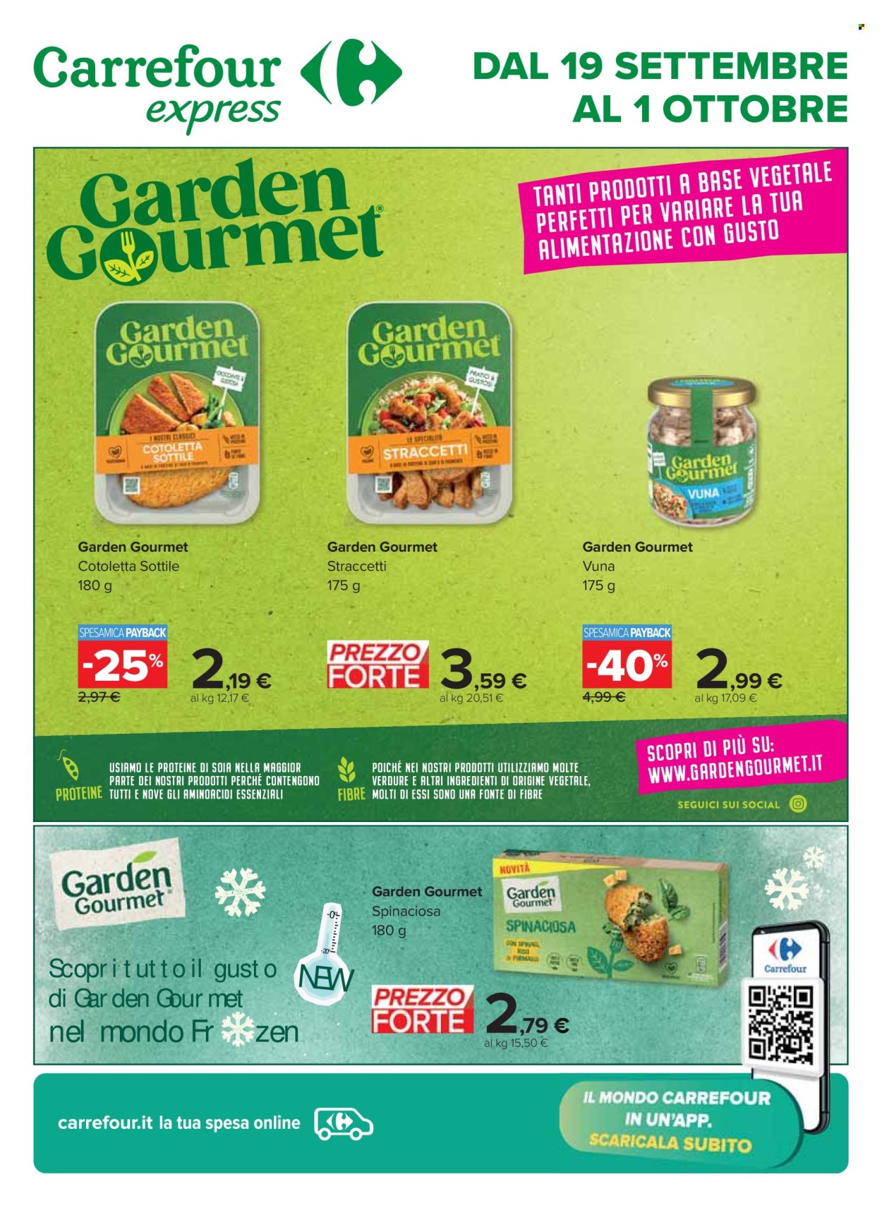 Volantino Carrefour - 19/9/2024 - 1/10/2024. Pagina 1