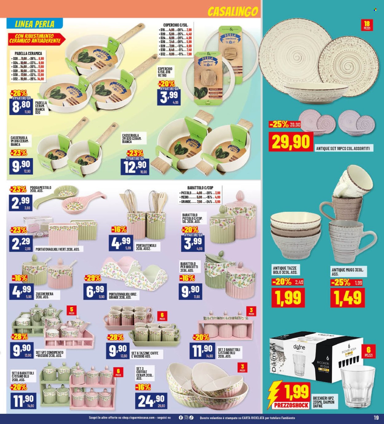 Volantino Risparmio Casa - 18/9/2024 - 29/9/2024. Pagina 19