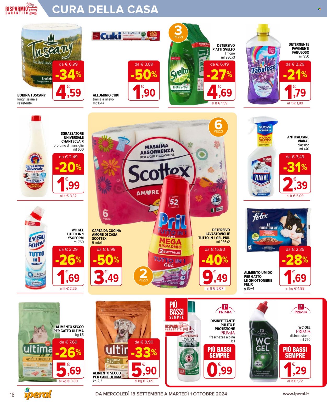 Volantino Iperal - 18/9/2024 - 1/10/2024. Pagina 18