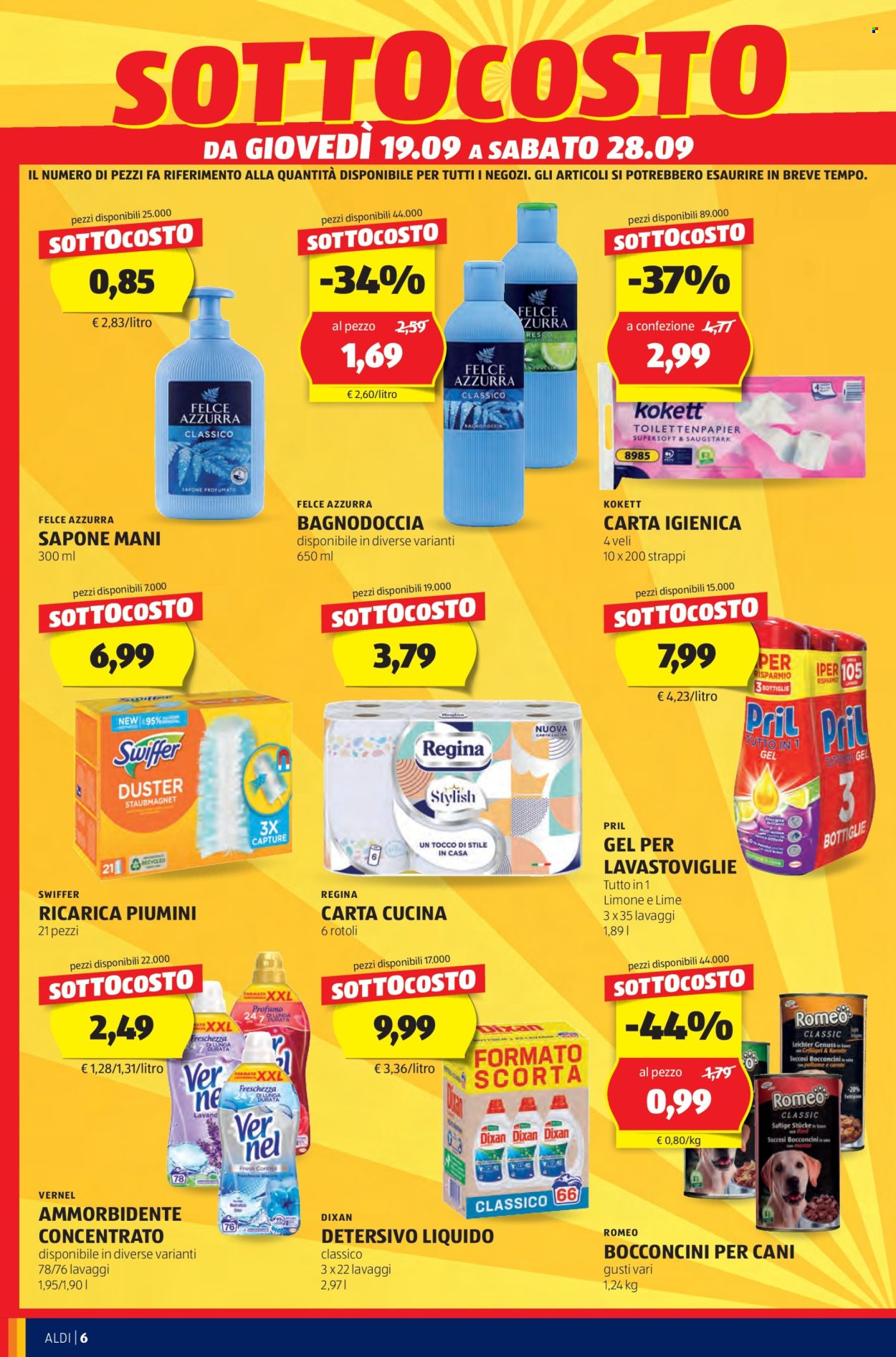 Volantino Aldi - 23/9/2024 - 29/9/2024. Pagina 6