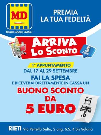 Volantino MD Discount - 17/9/2024 - 29/9/2024.